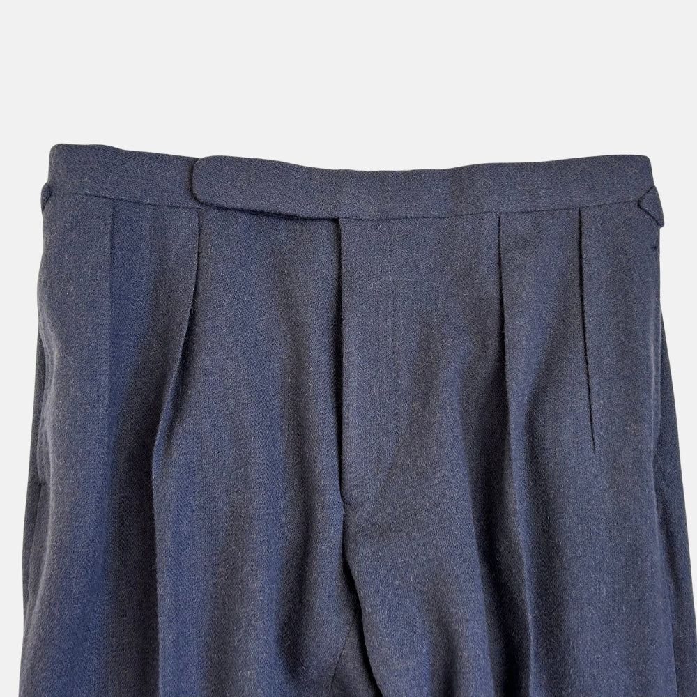 Blue Suit handmade of Camel Hair (EU 46)