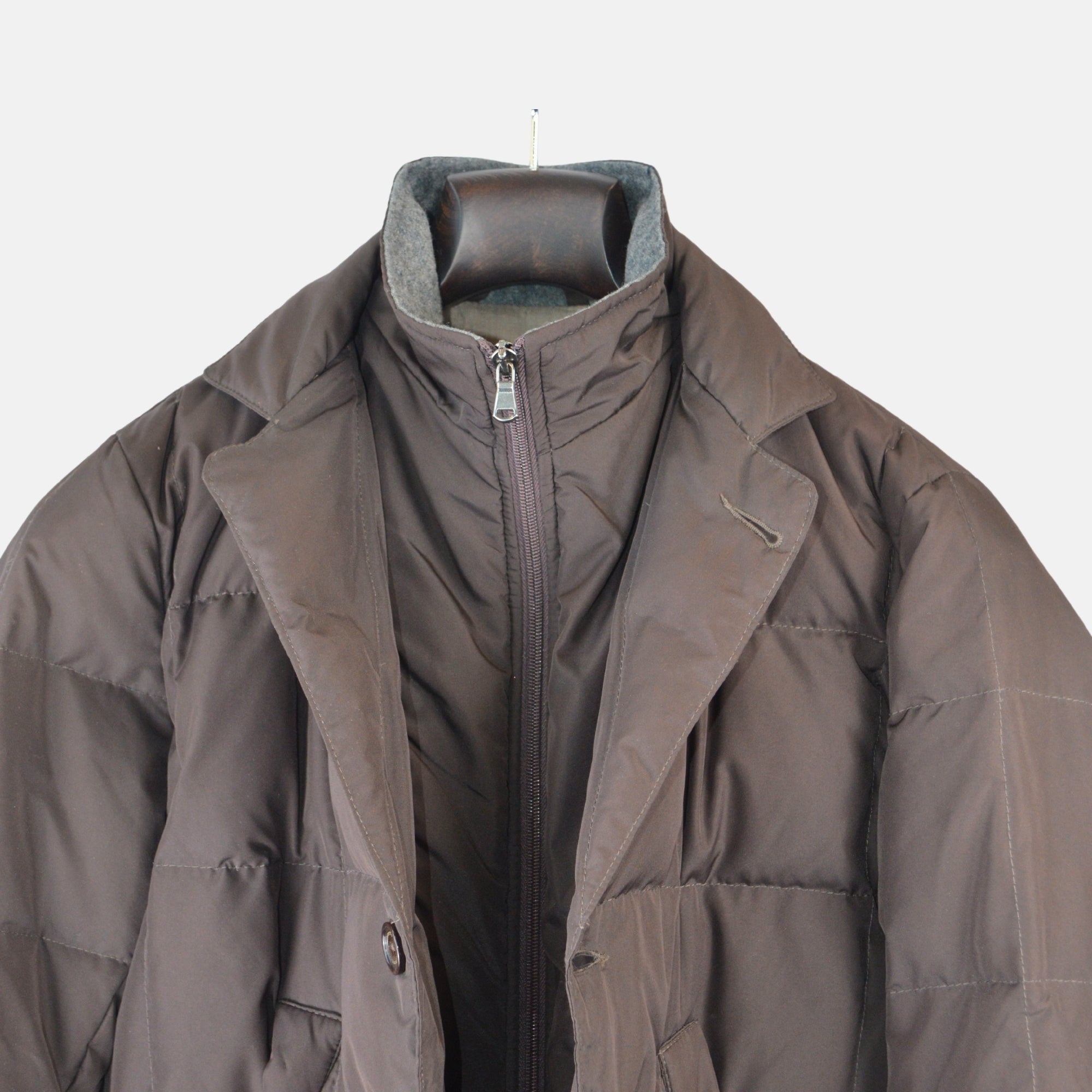 Brown Down Jacket (L)