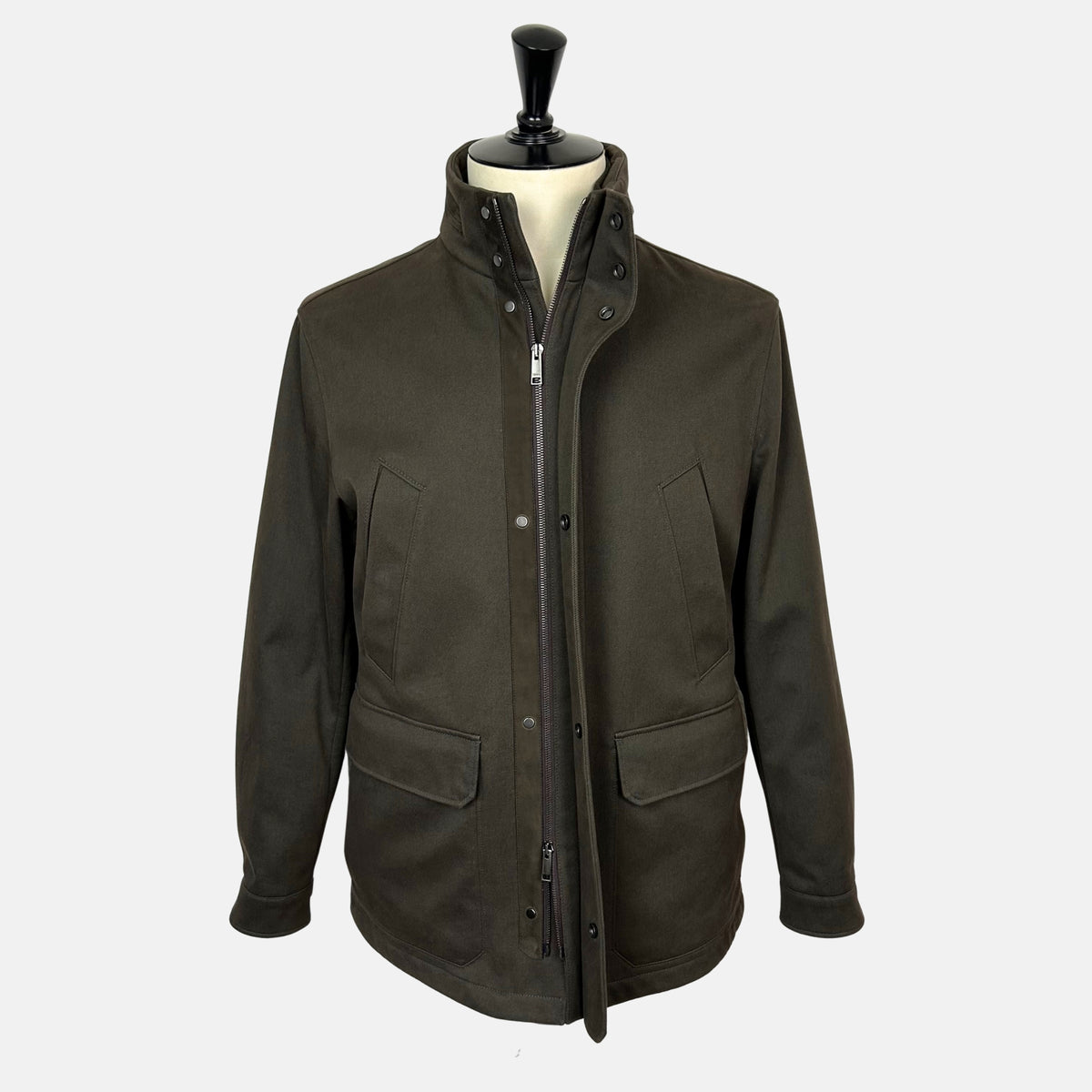 Mud Brown Jacket made of Cotton/Cashmere (EU 48)