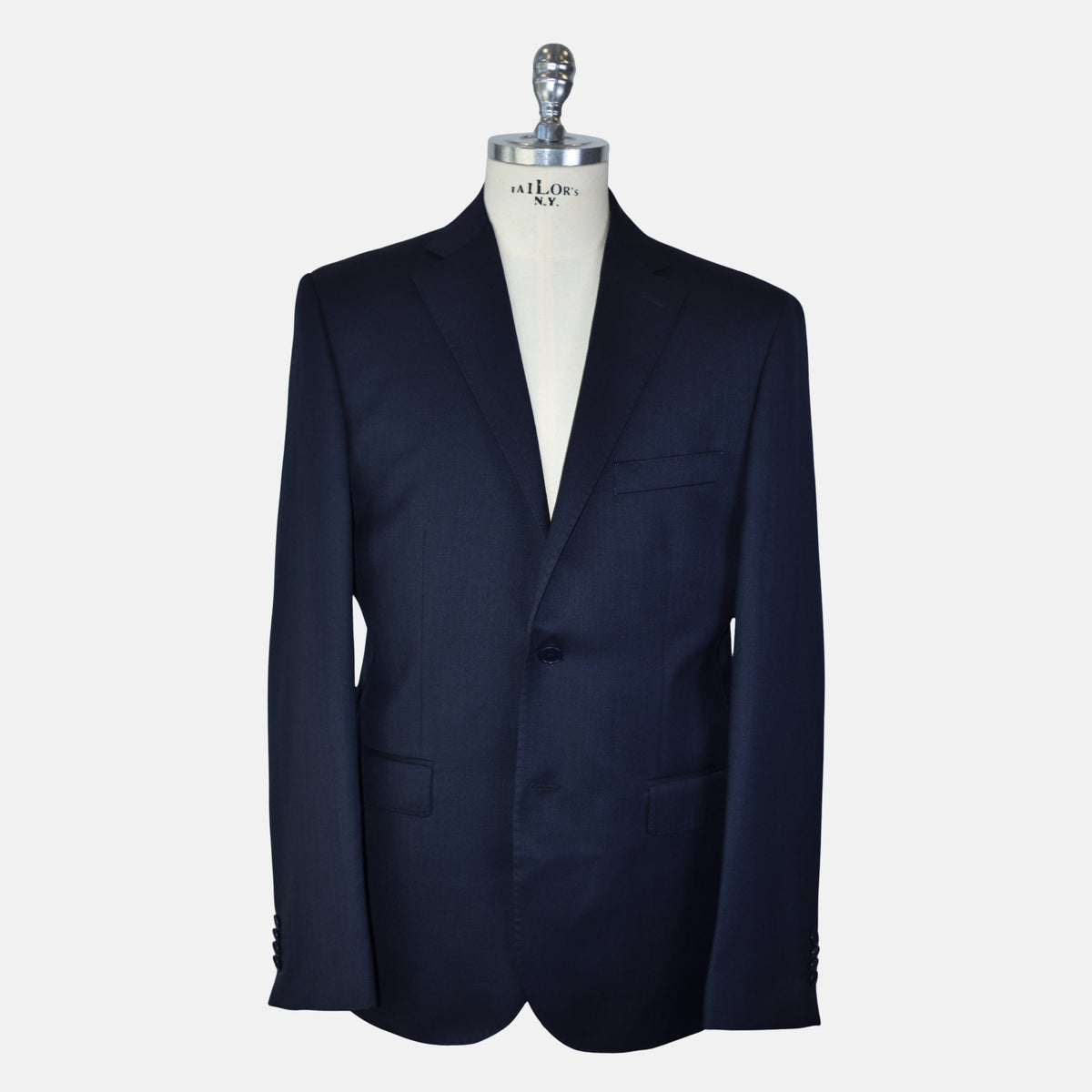 Navy Suit made of Virgin Wool (EU 52)