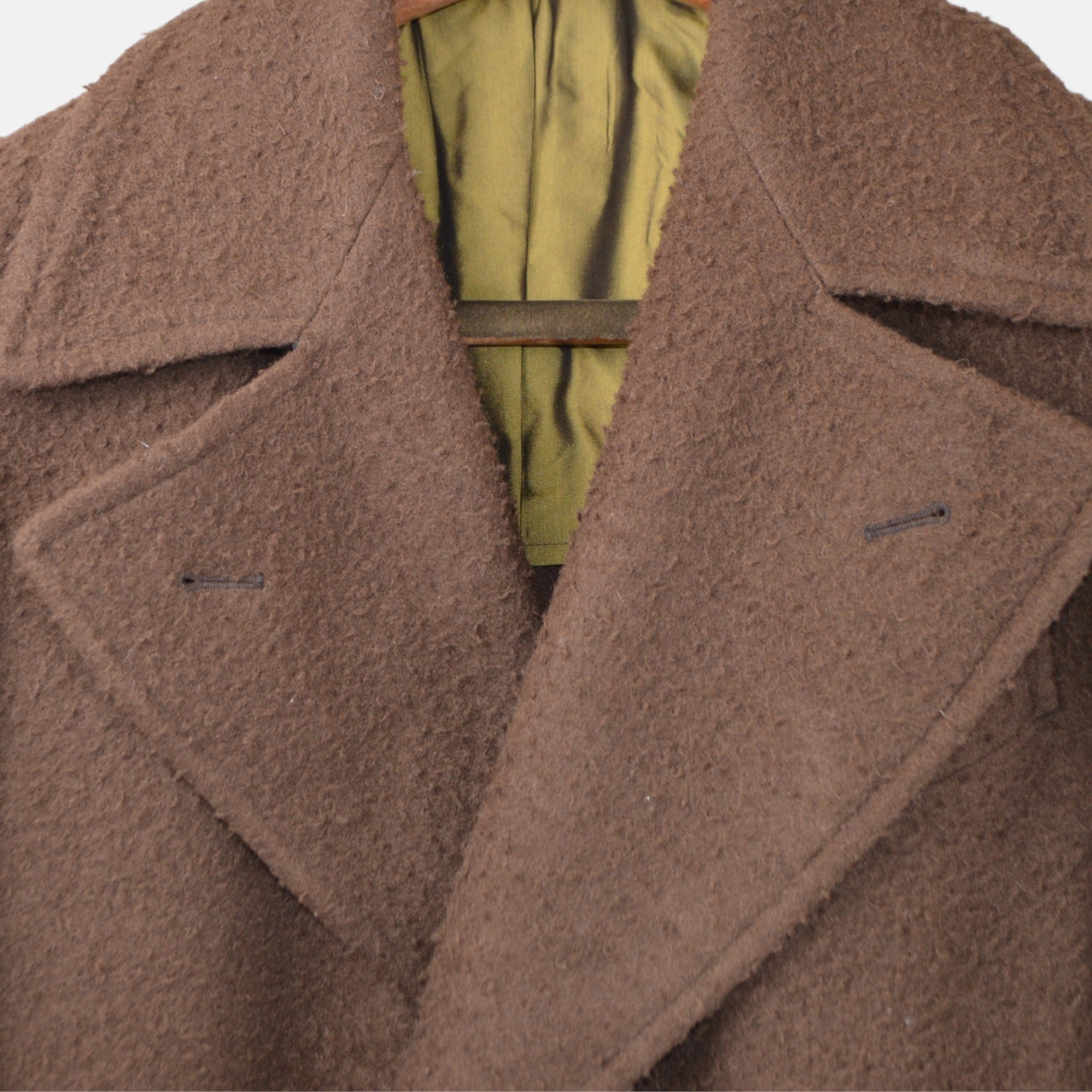 Brown Coat made of Wool (EU 50)