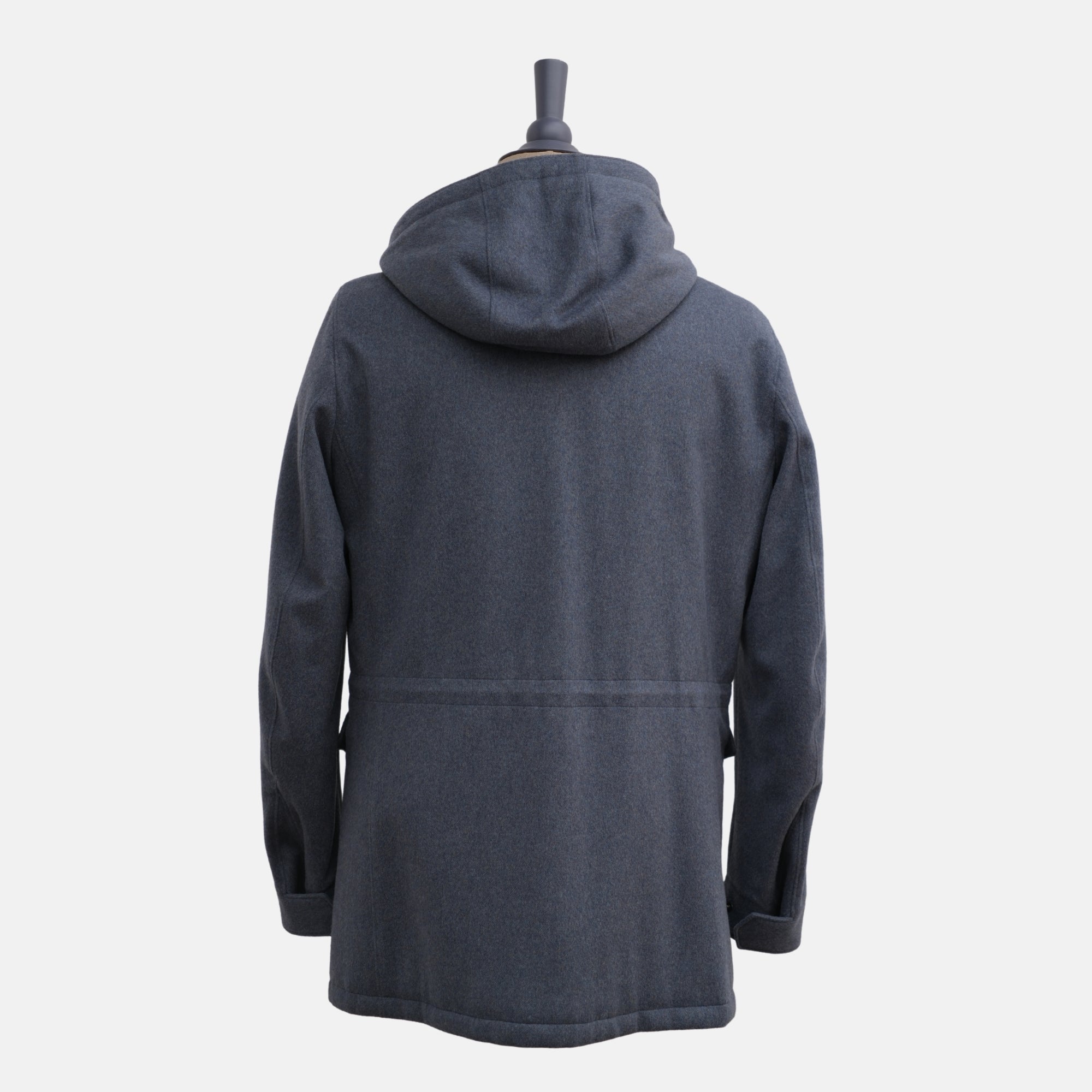 Blue Beaver Lined Coat made of Vicuna/Cashmere (M)