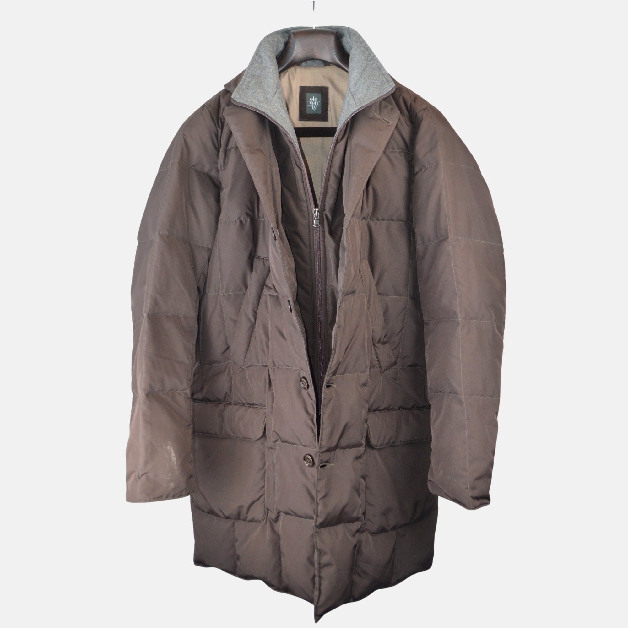 Brown Down Jacket (L)