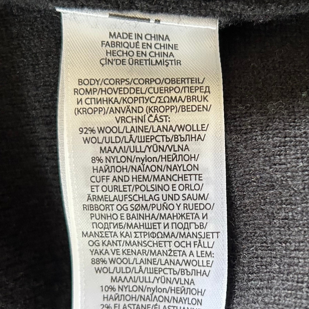 Black Jacket made of Wool (XL)