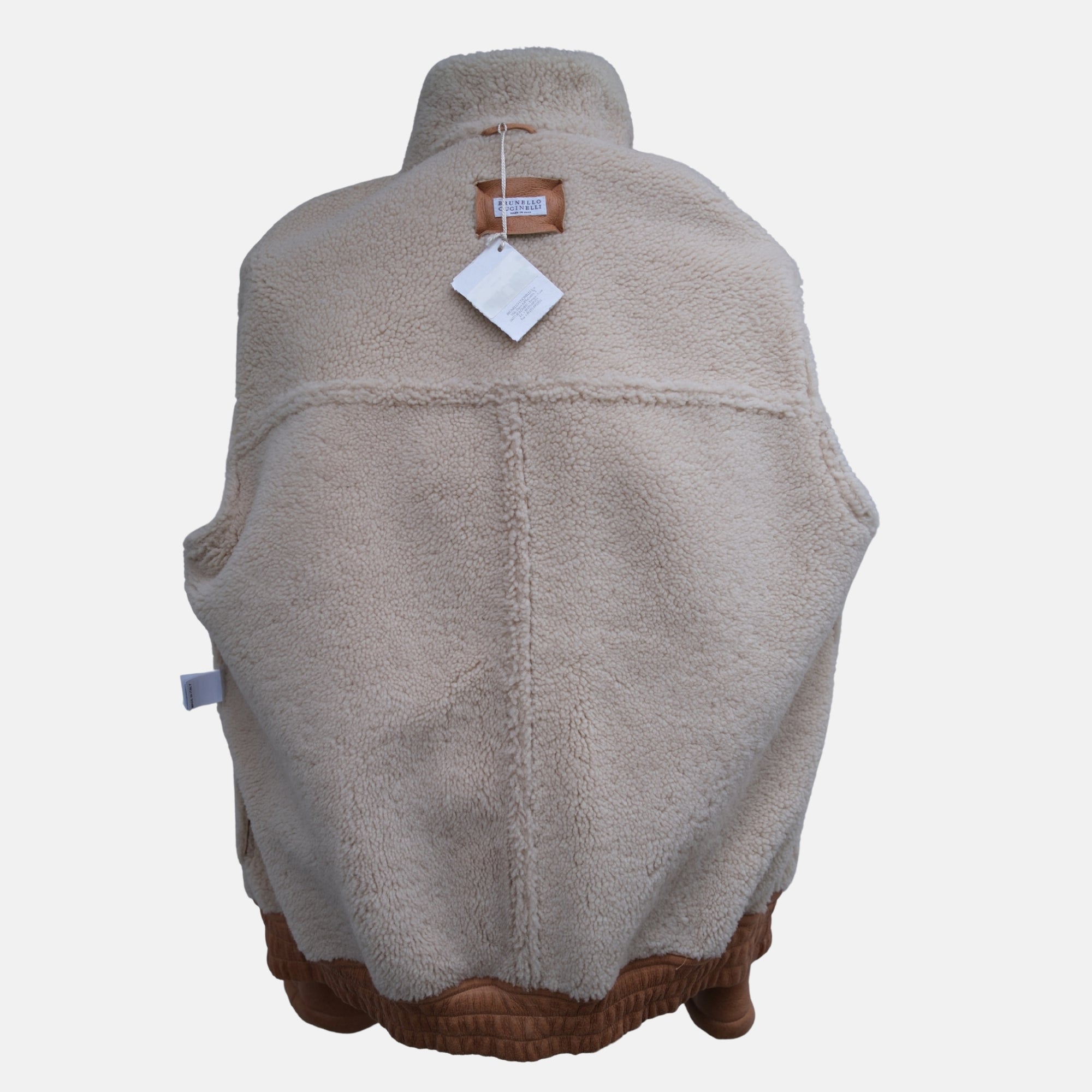 Brown Shearling Jacket (M)