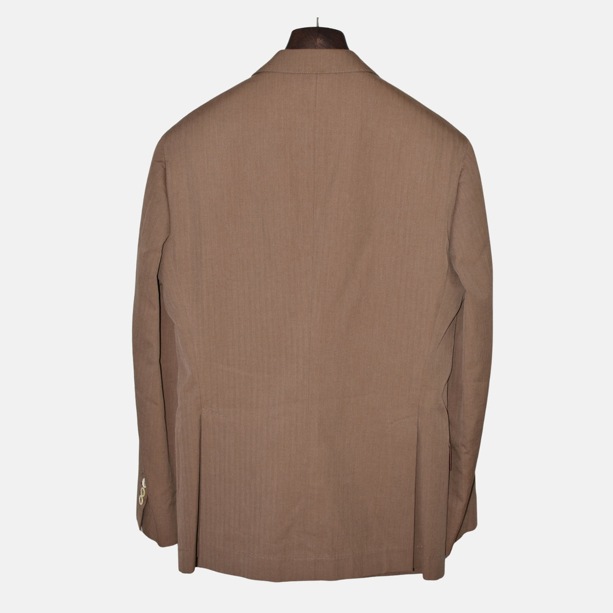 Brown Cotton Blazer