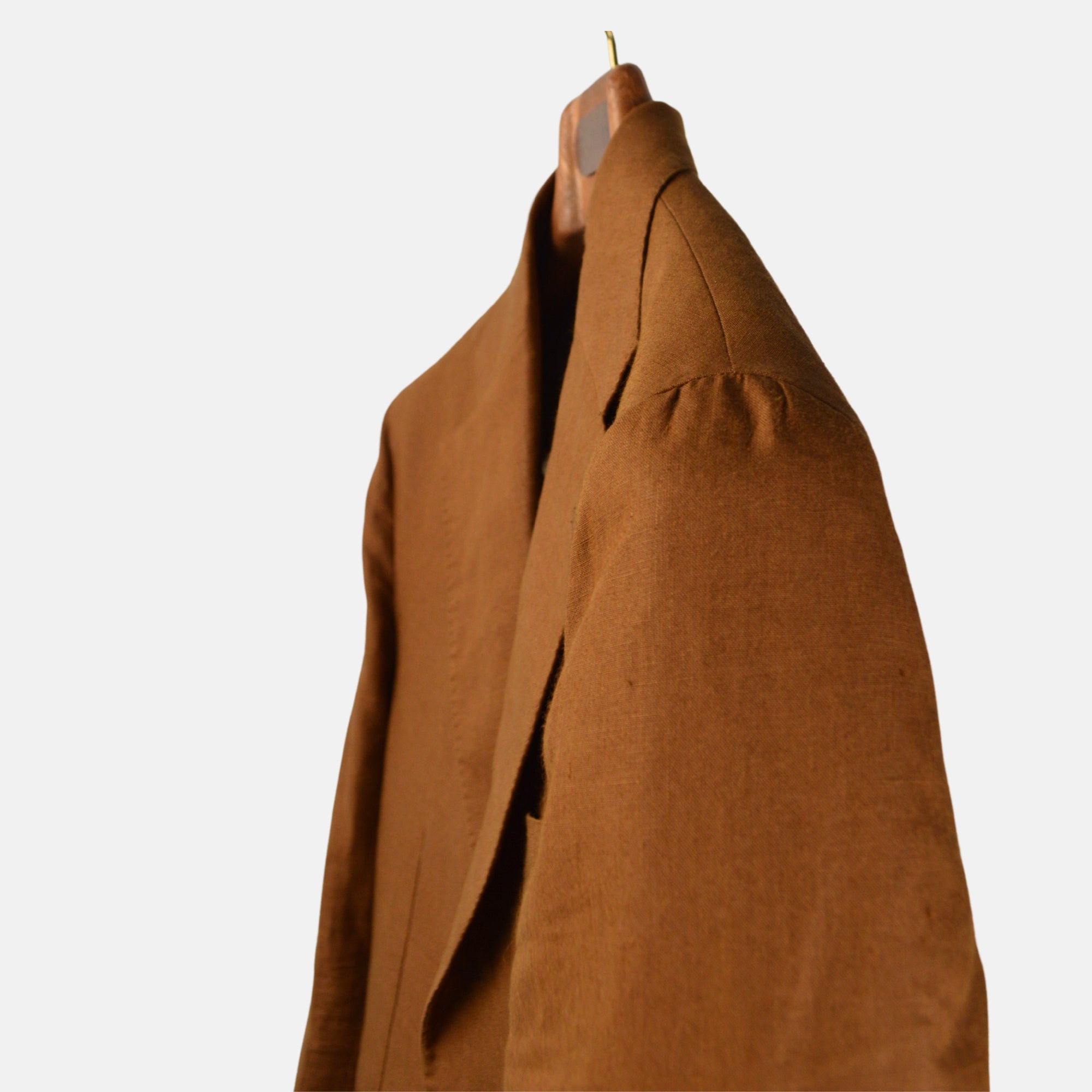 Cinnamon Suit made of Linen (EU 50)