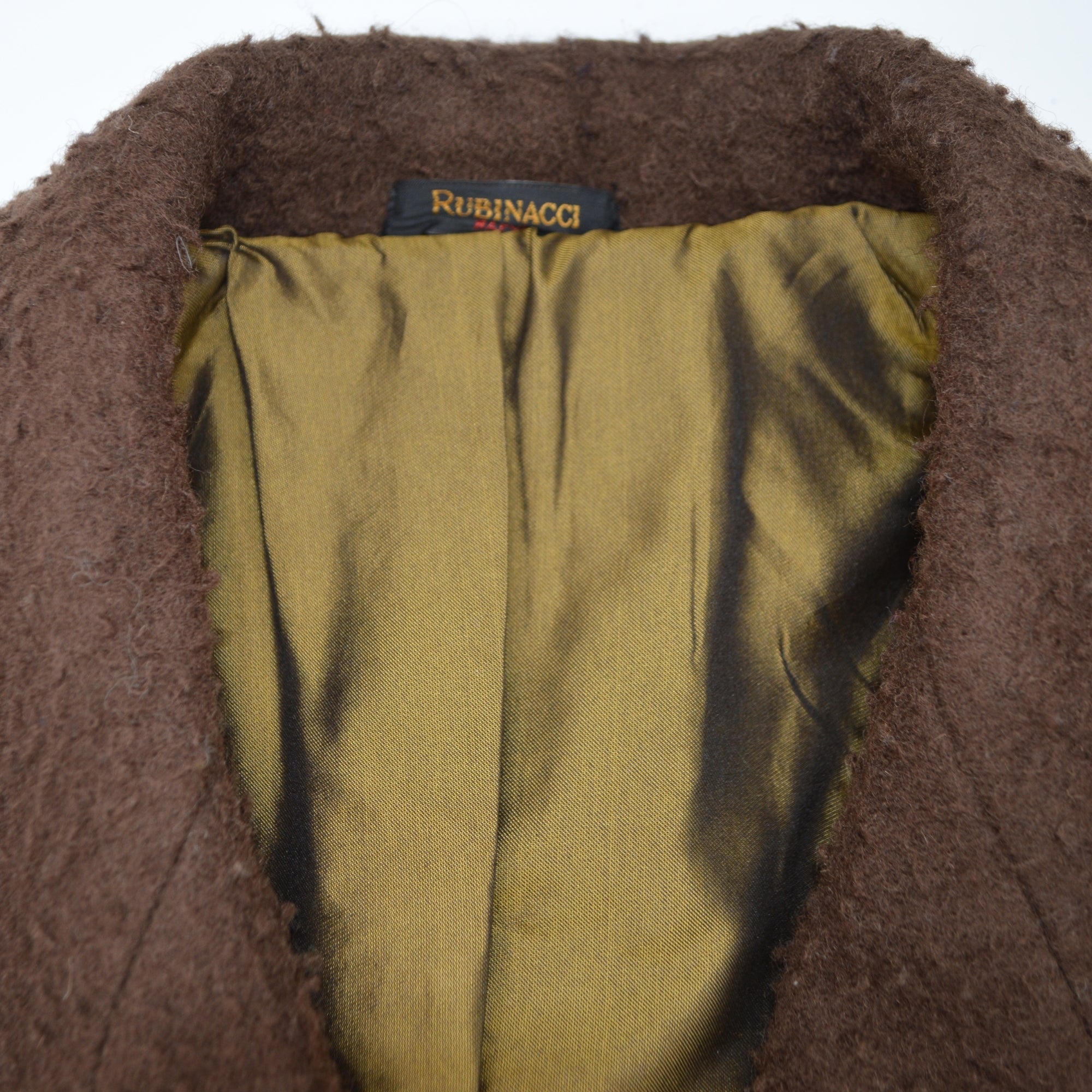 Brown Coat made of Wool (EU 50)