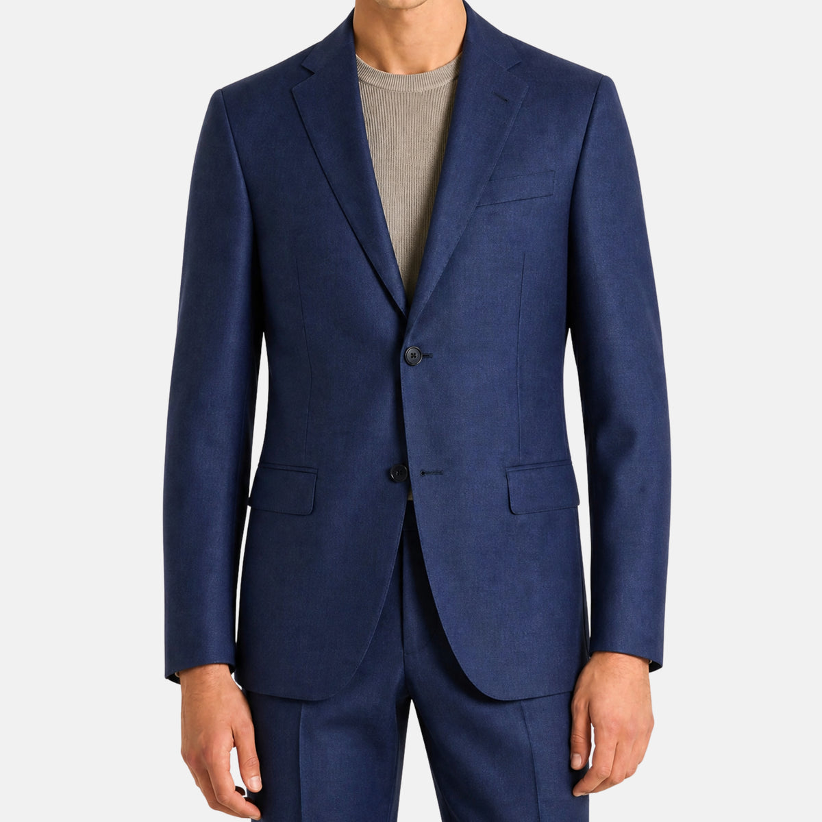 Blue Suit made of Wool (EU 46)