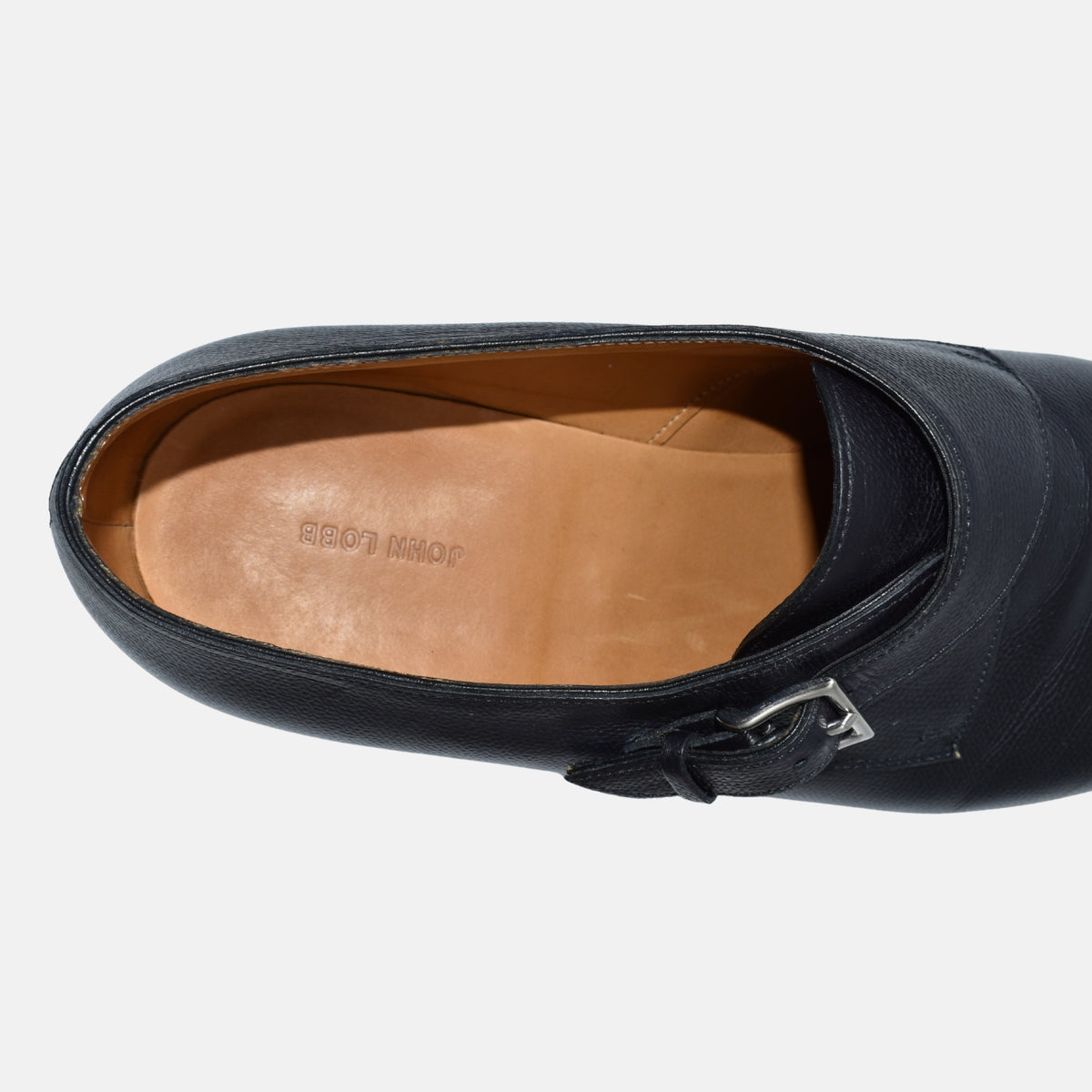 Black "Ashill" Monkstrap Shoes (EU 46)