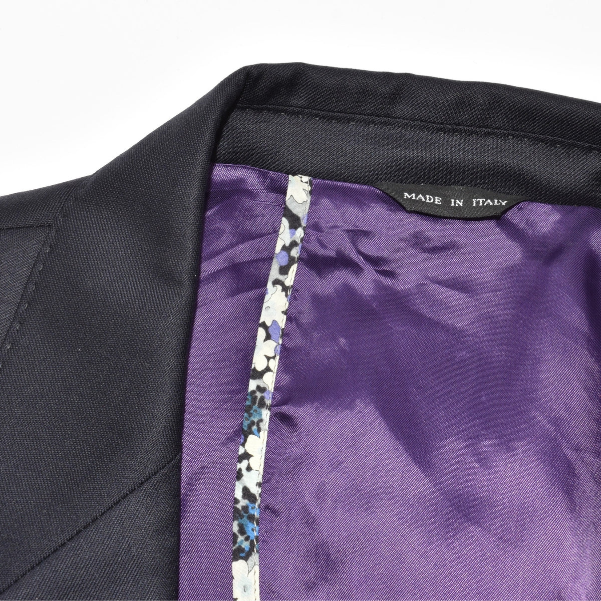Midnight Blue Blazer made of Merino Wool/Cashmere (EU 50)