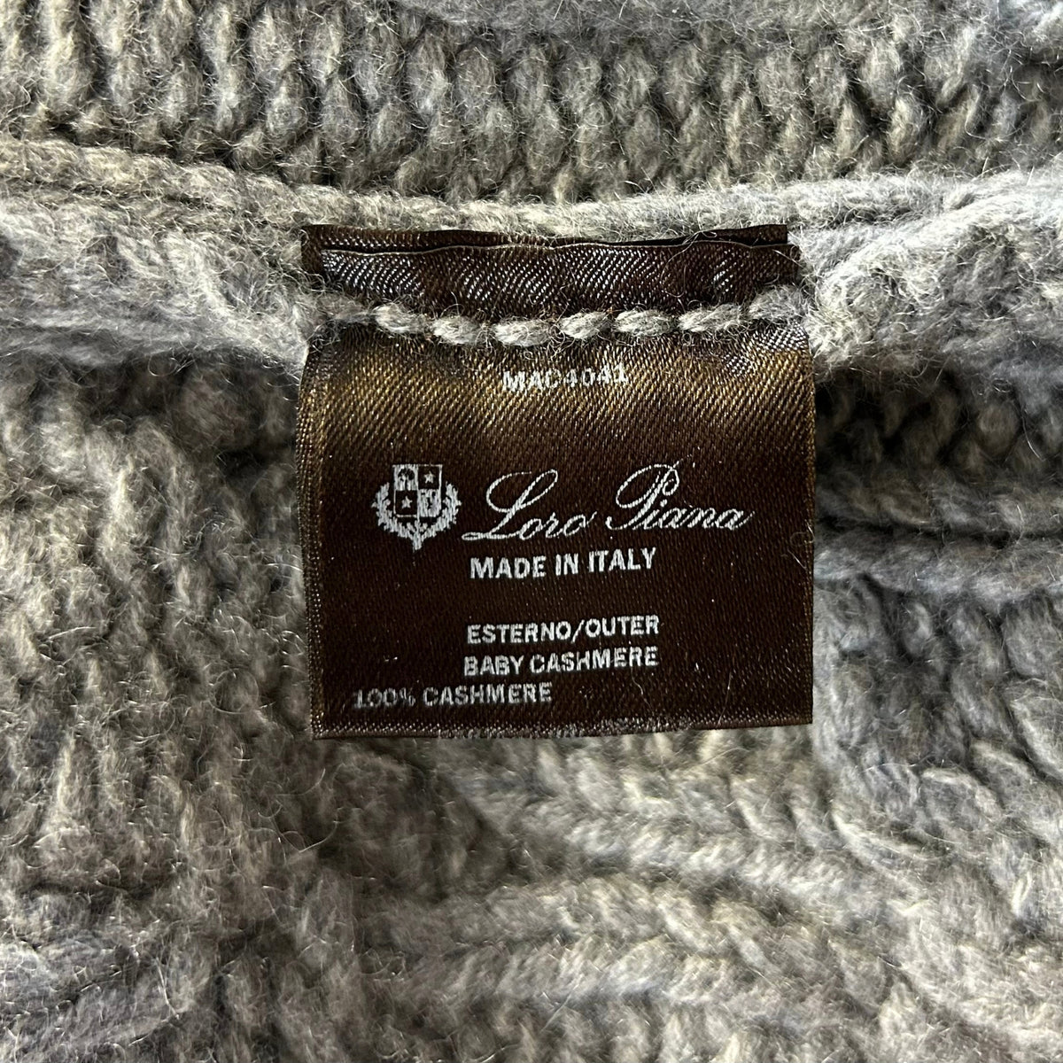 Grey Cardigan made of Baby Cashmere (EU 48)