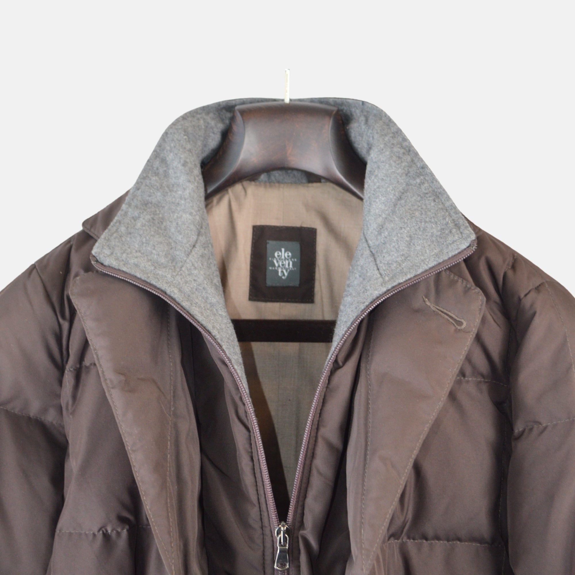 Brown Down Jacket (L)