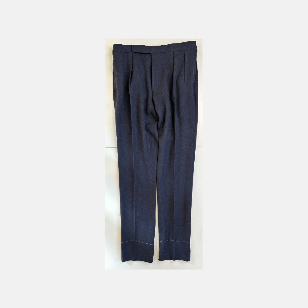 Blue Suit handmade of Camel Hair (EU 46)