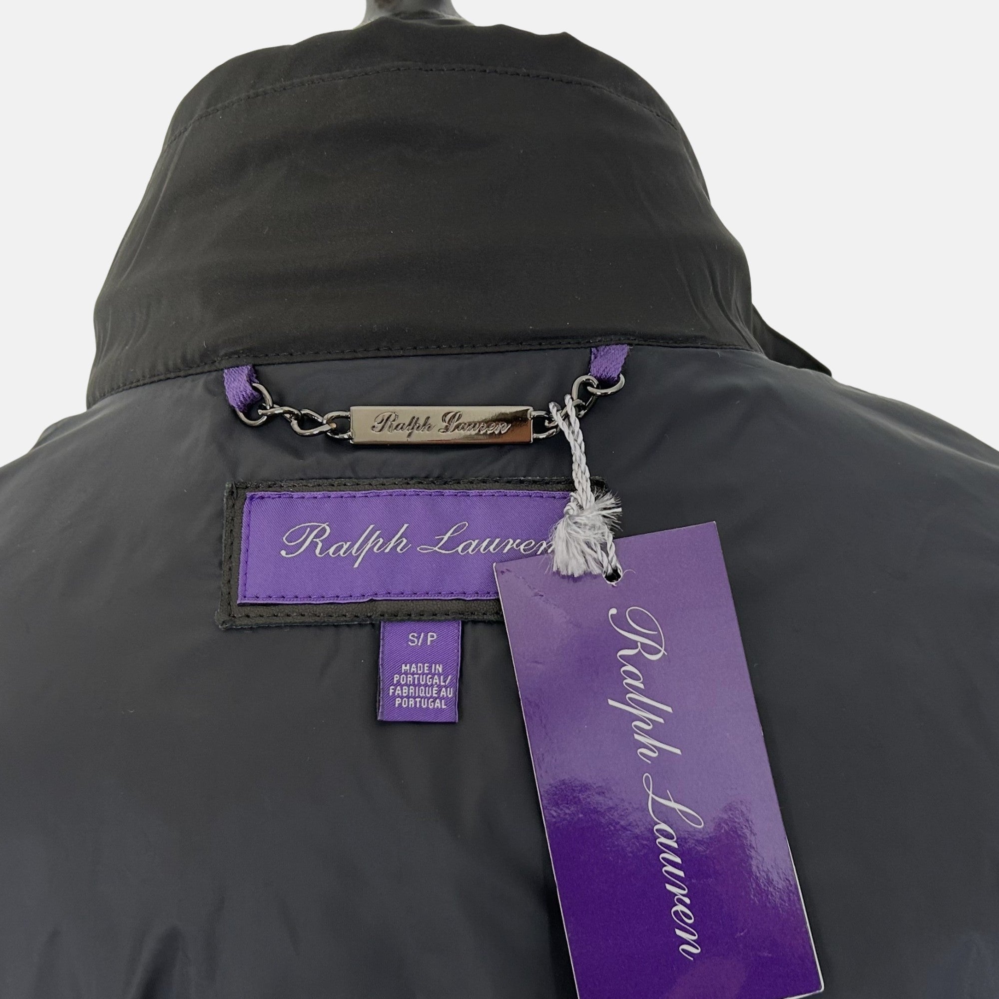 Black Polo Bear Windbreaker (S)