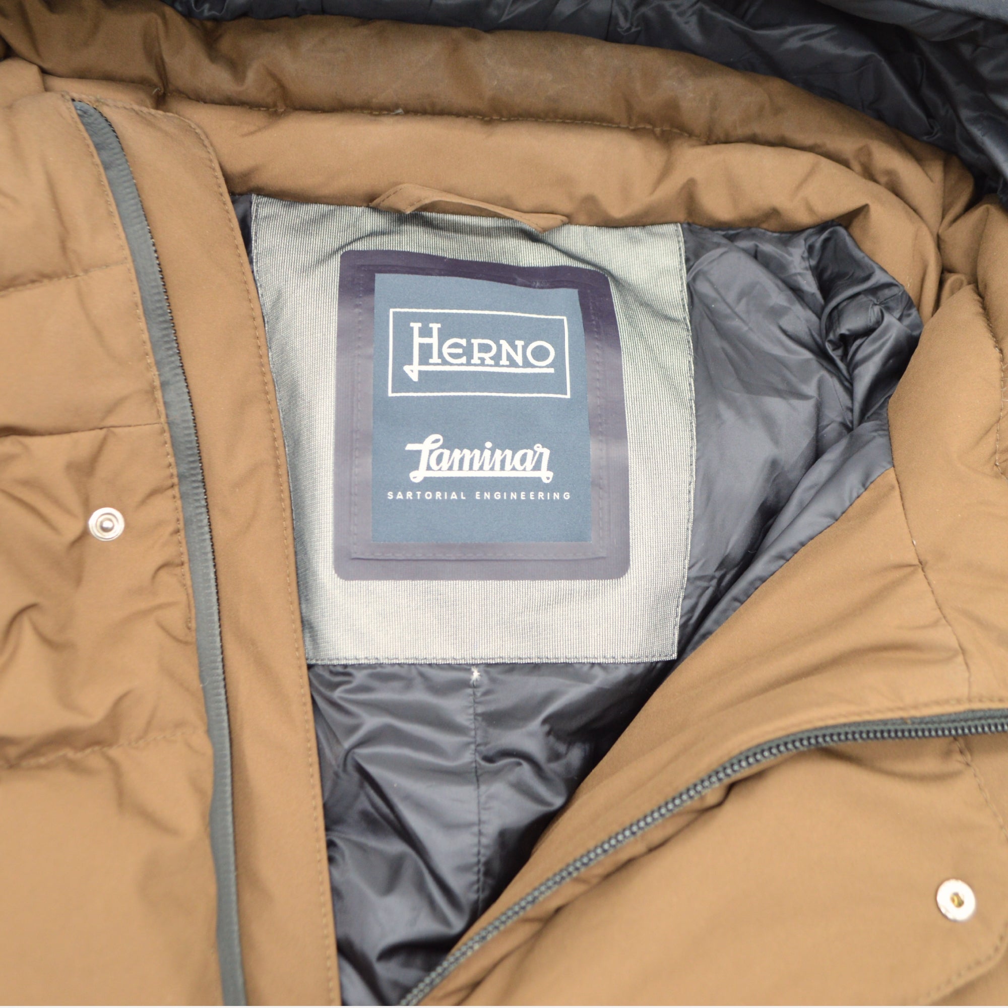 Brown Down Coat (EU 52)