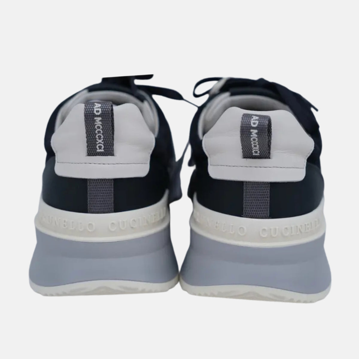 Navy Sneakers made of Suede/Leather (EU 41/EU 44)