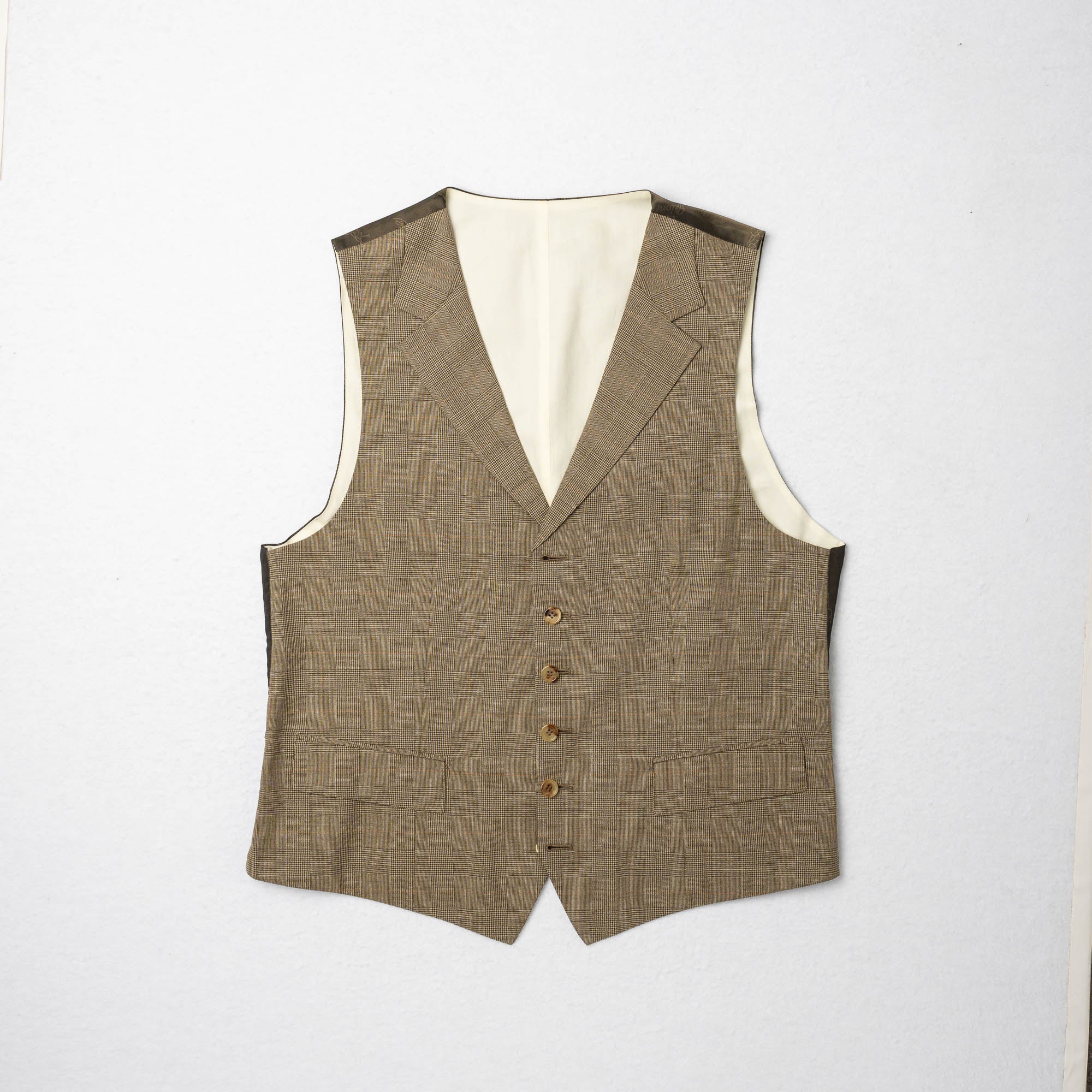 Beige Suit made of Wool (EU 52)