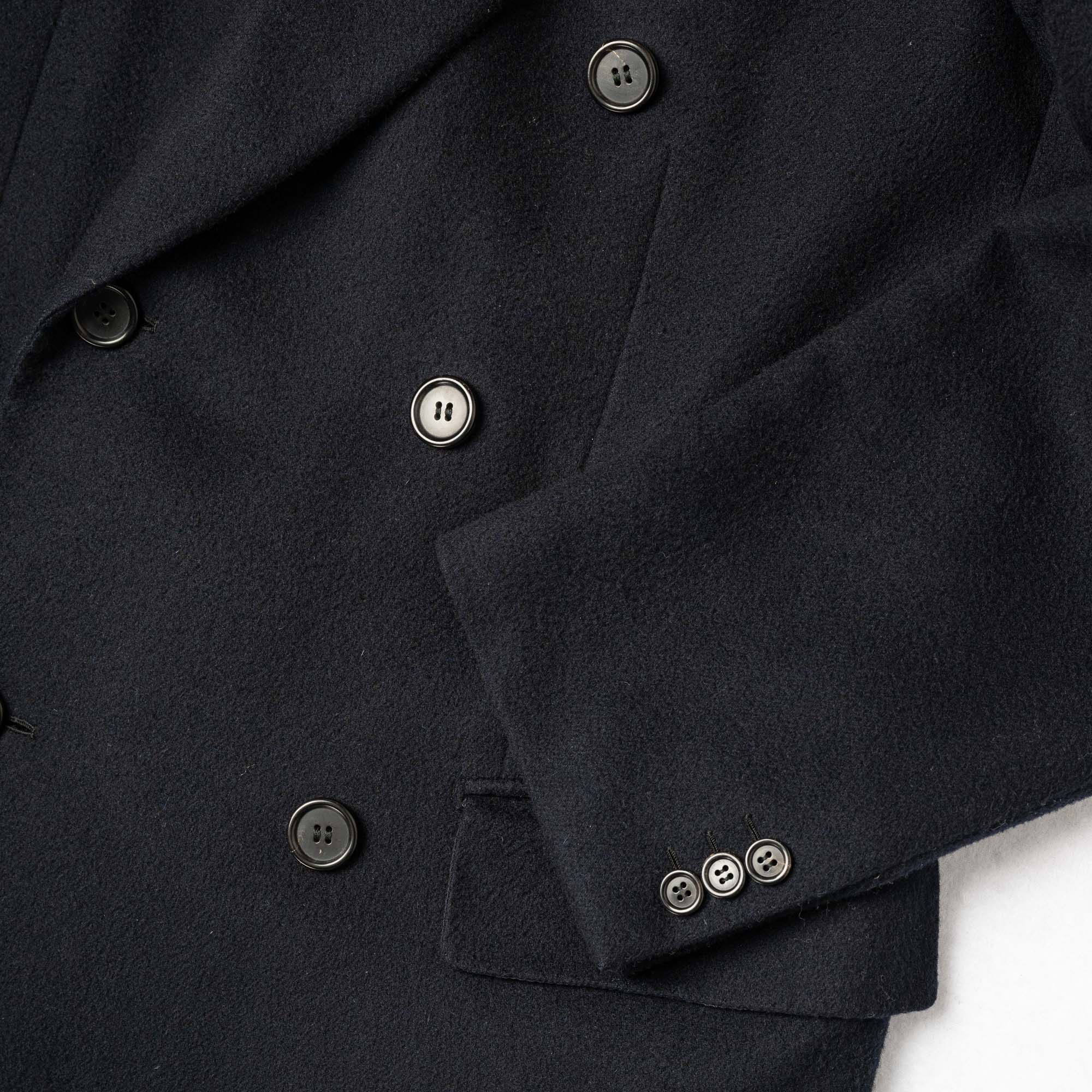 Navy Blue Cashmere Coat (EU 52)