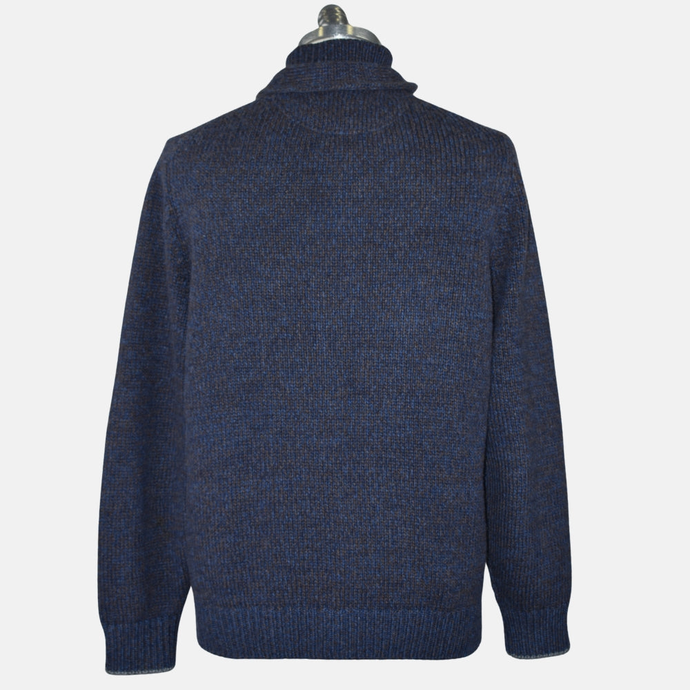 Multicolor Cashmere Toggle Cardigan (EU 54)