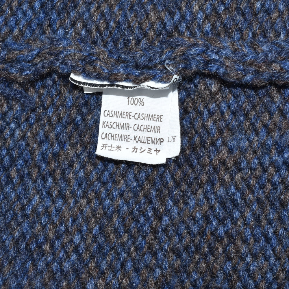 Multicolor Cashmere Toggle Cardigan (EU 54)