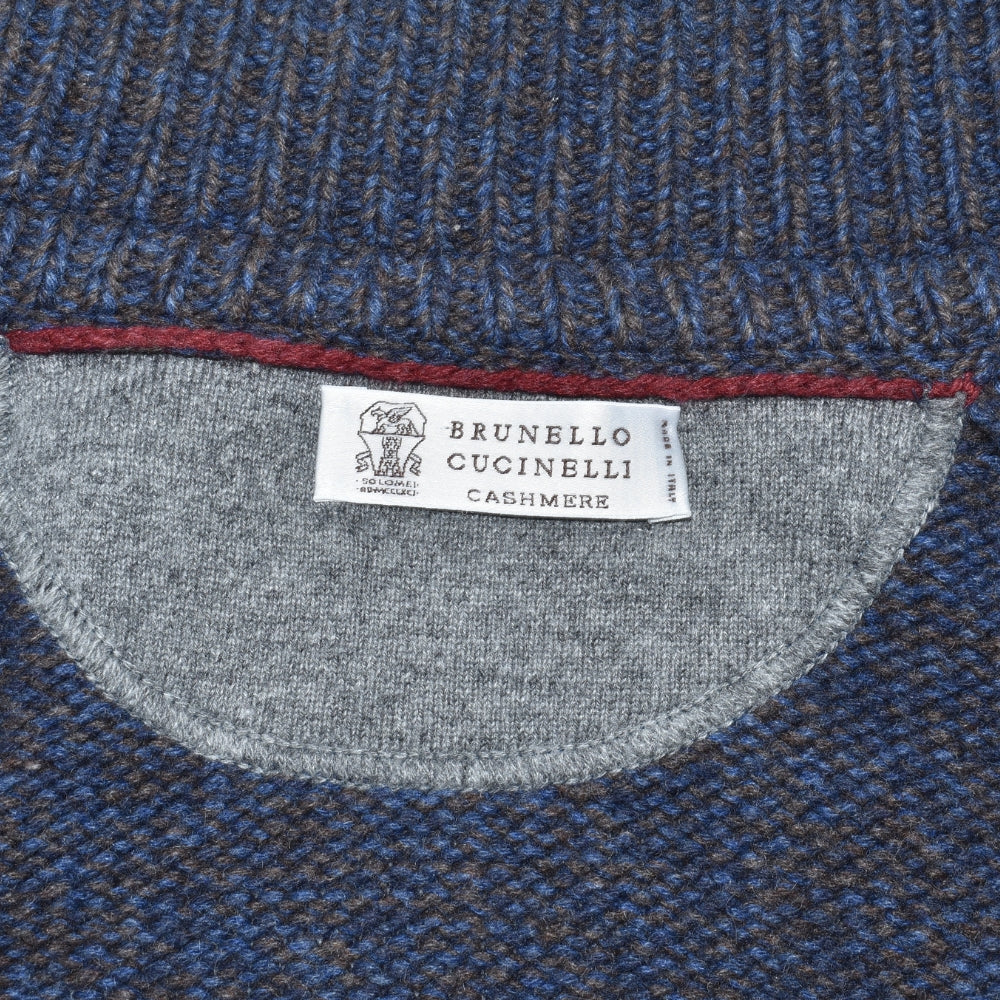 Multicolor Cashmere Toggle Cardigan (EU 54)