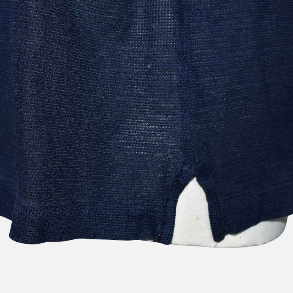 Navy Cotton Poloshirt (XXL)