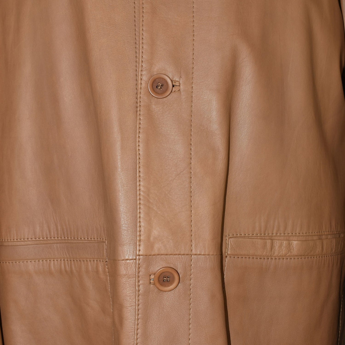 Camel Leather Jacket