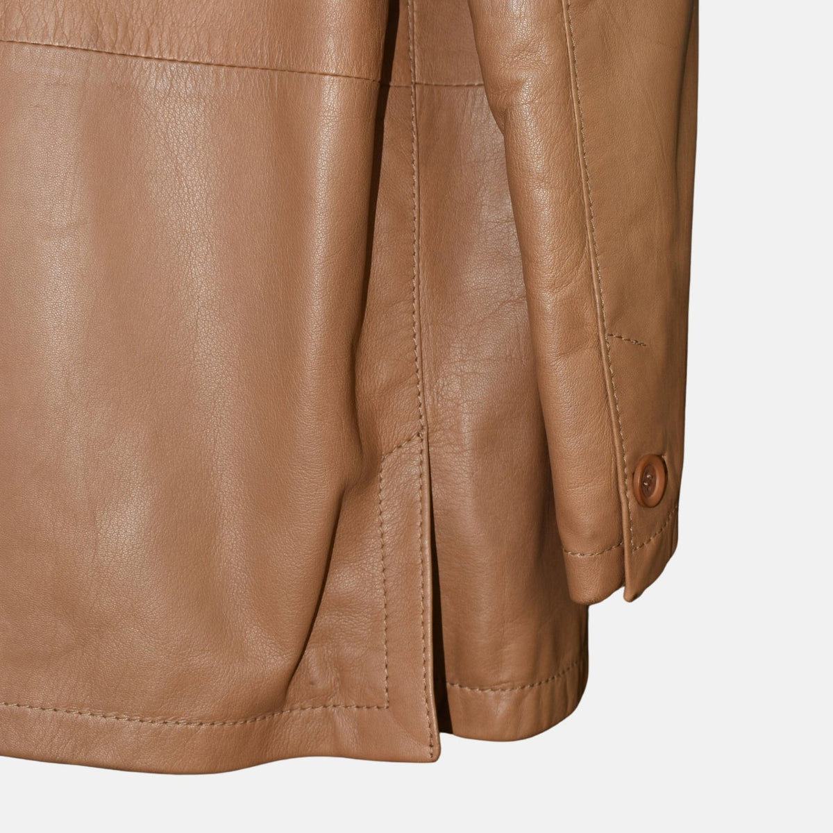 Camel Leather Jacket