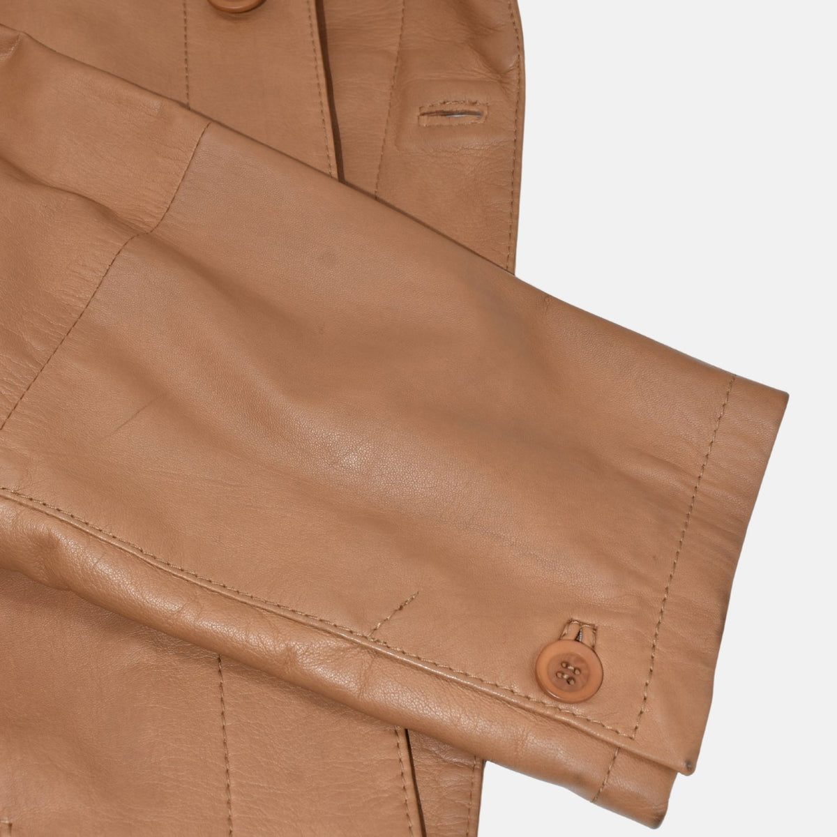 Camel Leather Jacket