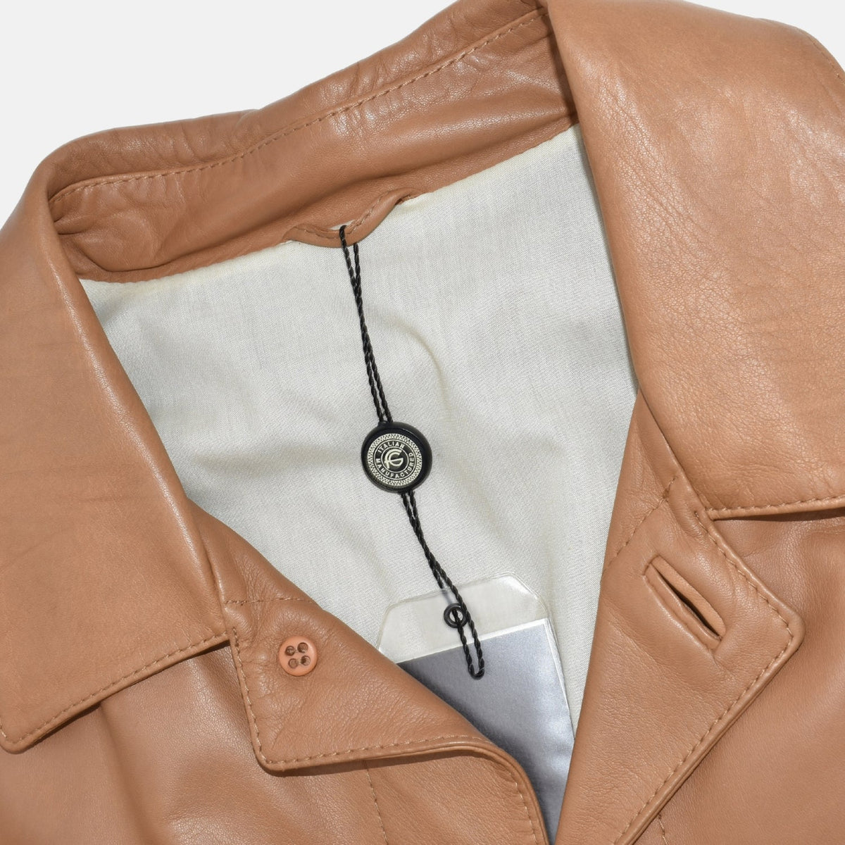 Camel Leather Jacket