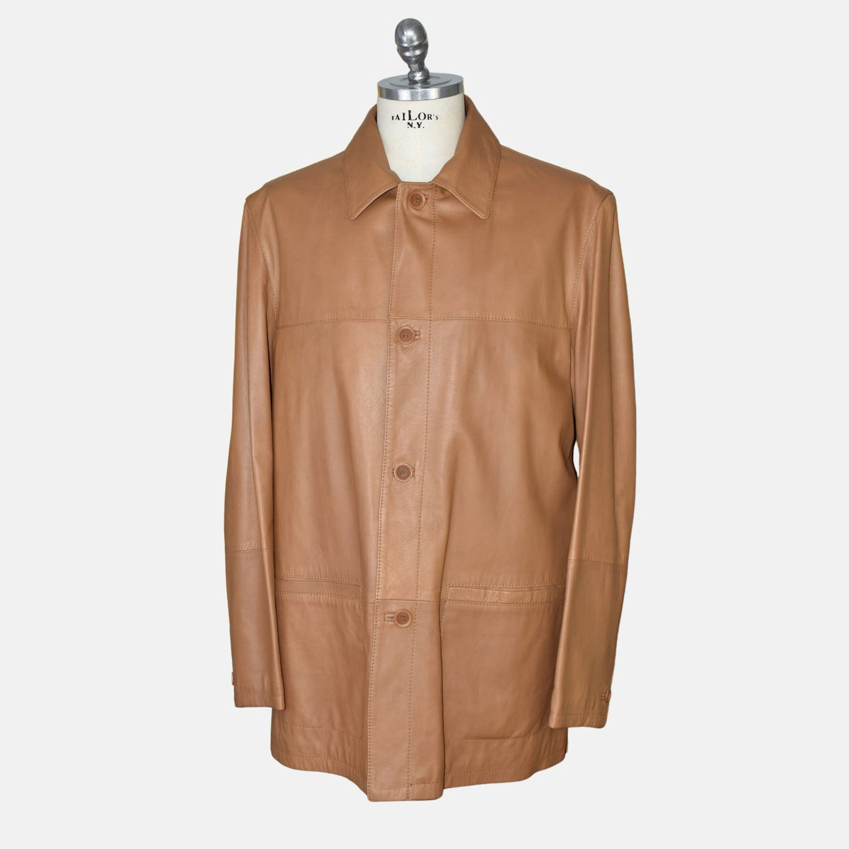 Camel Leather Jacket