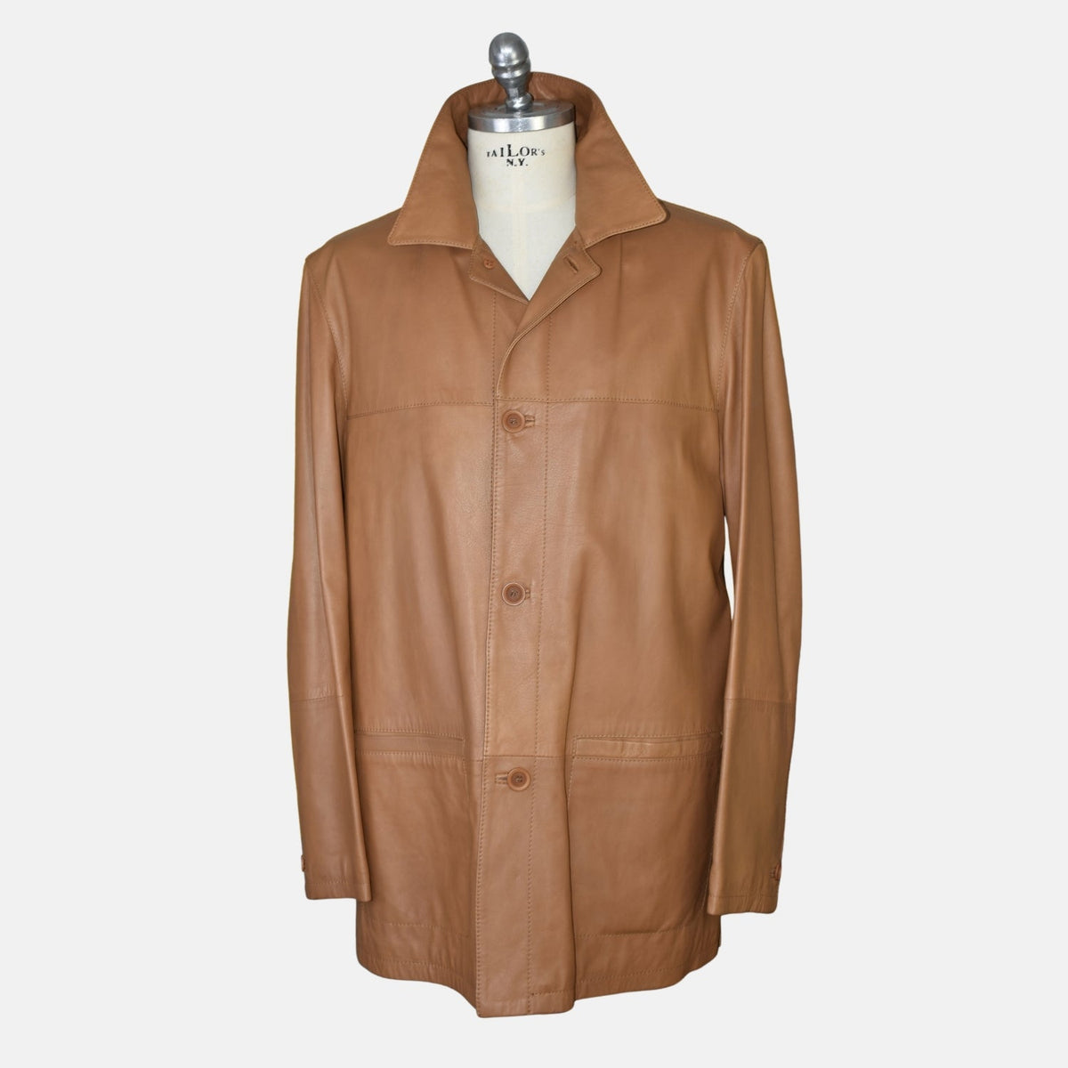 Camel Leather Jacket