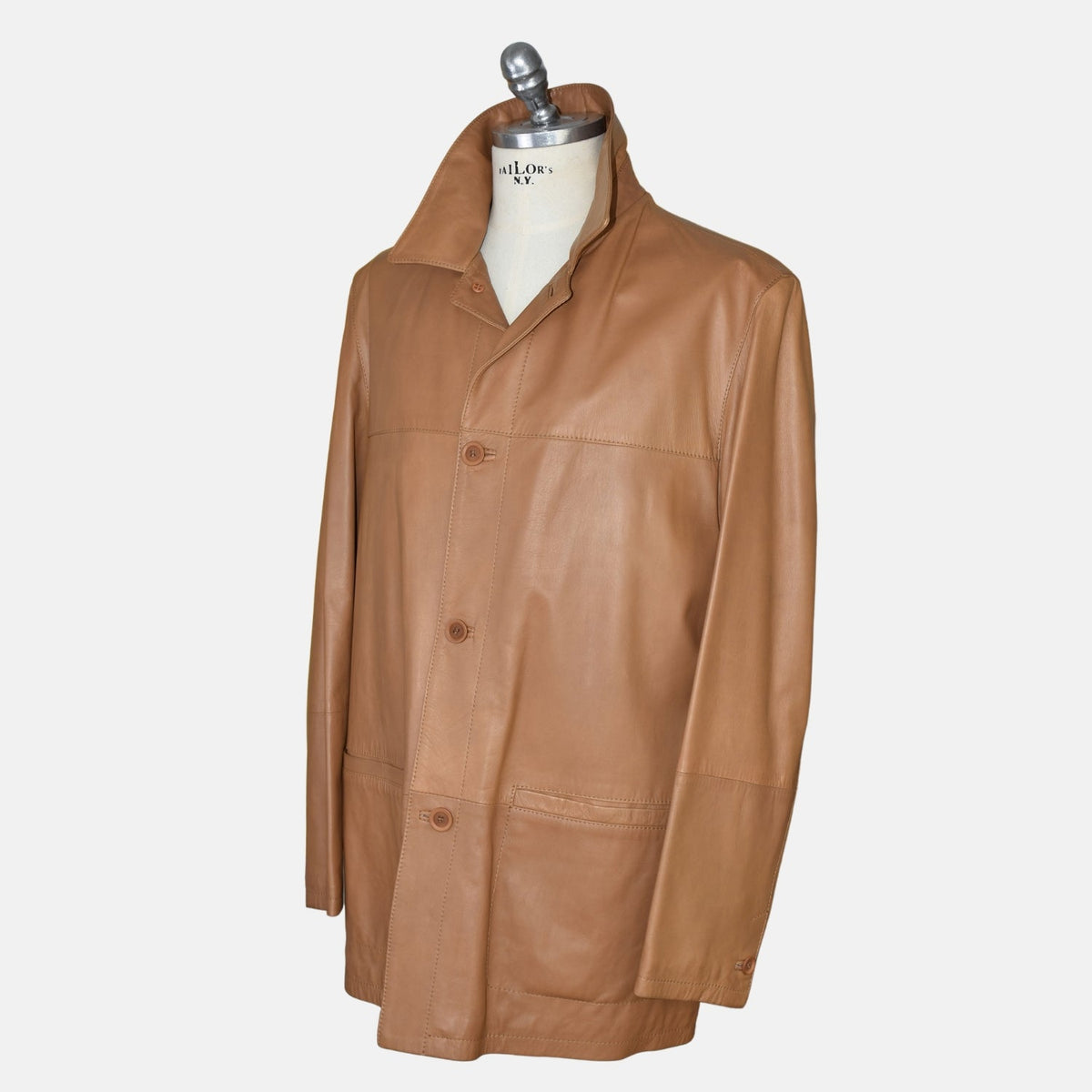 Camel Leather Jacket