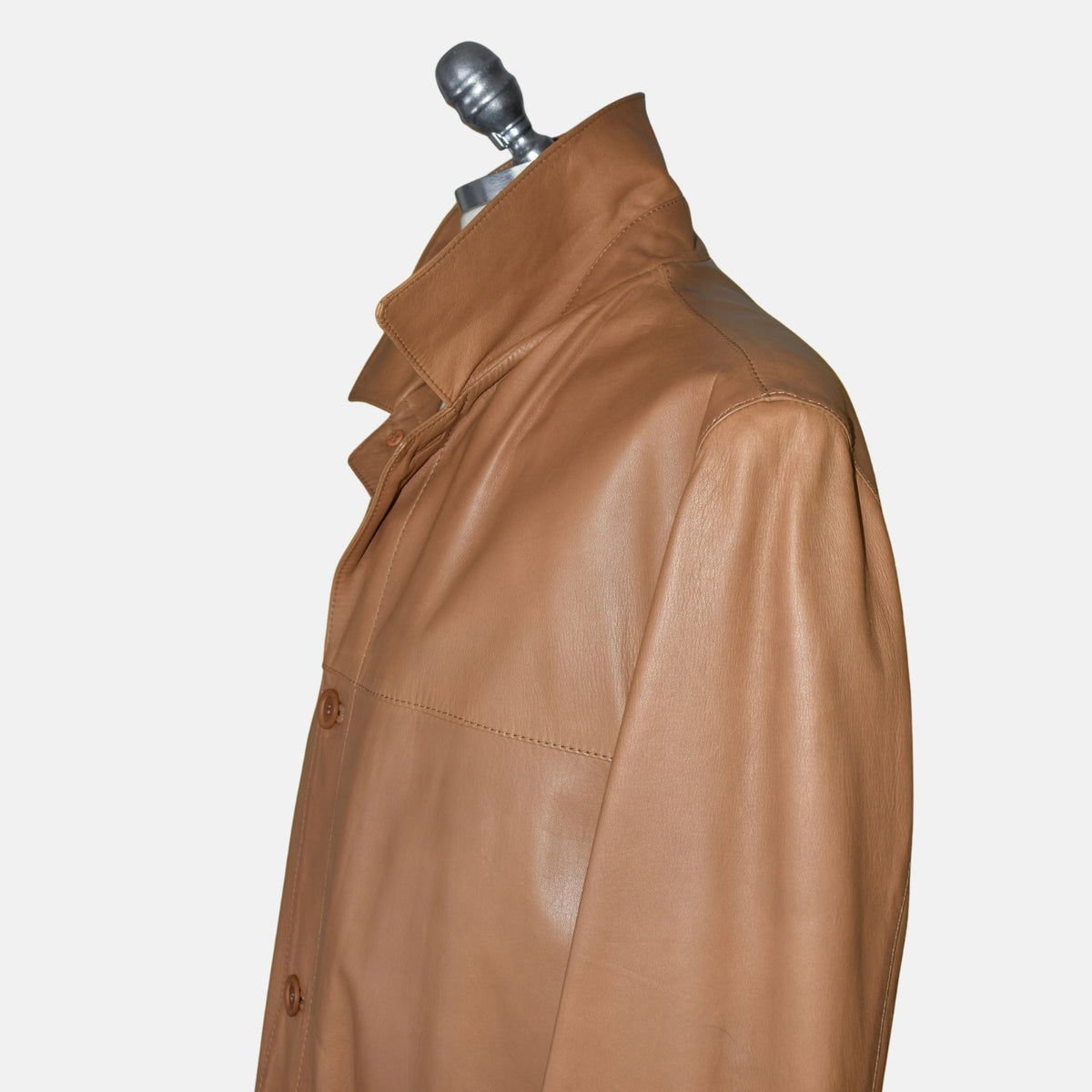 Camel Leather Jacket