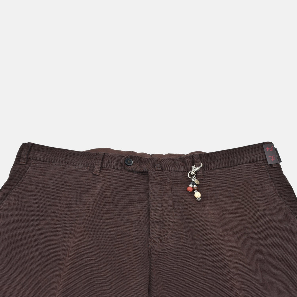 Dark Brown Cotton Pants