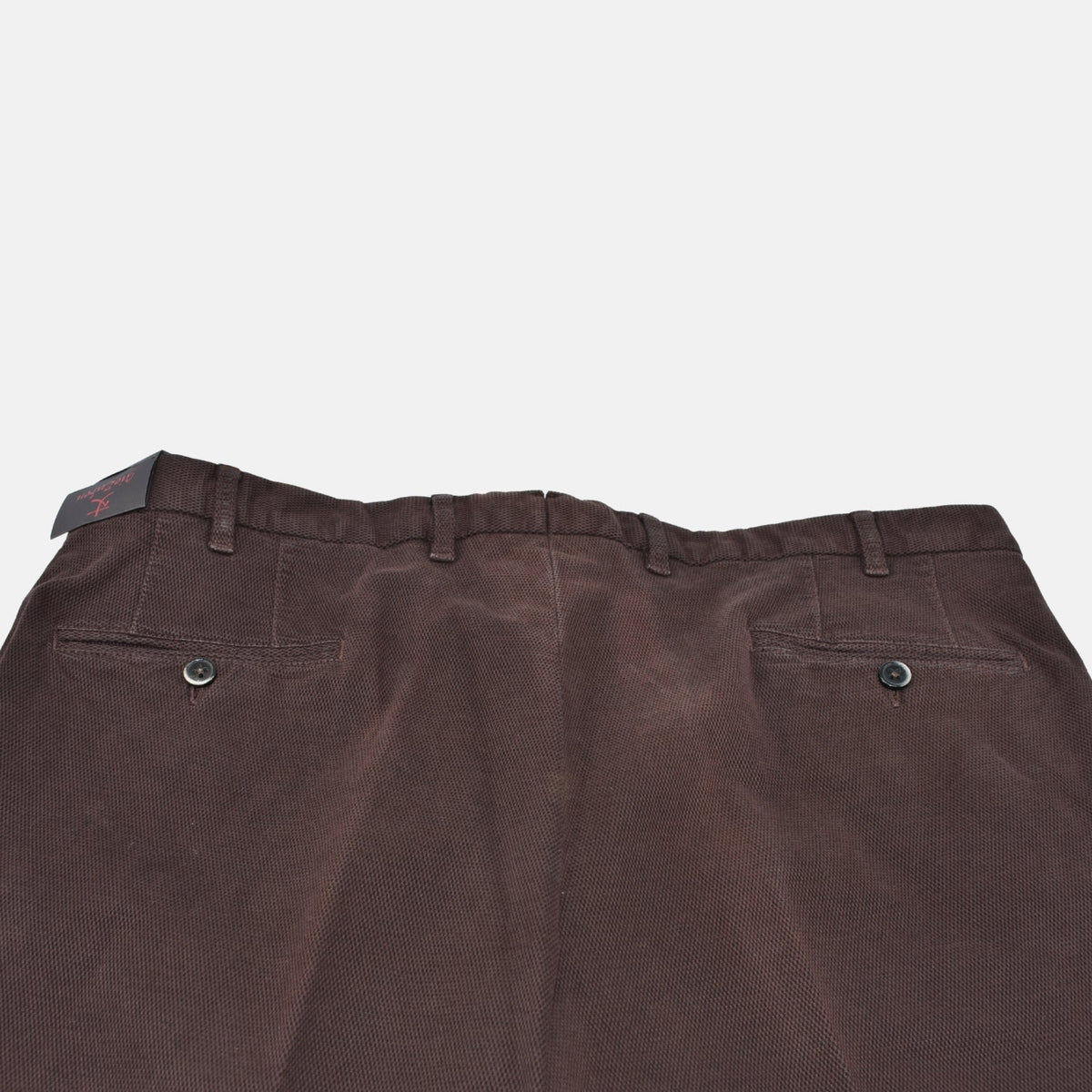 Dark Brown Cotton Pants