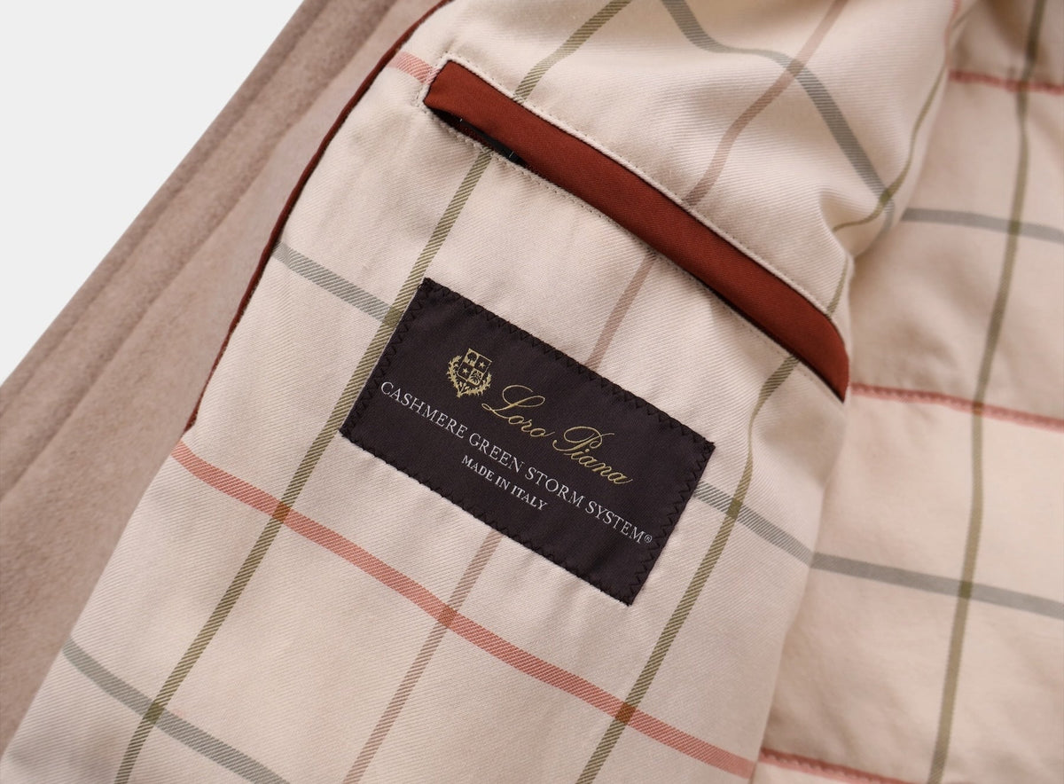 Beige Westernbrook Cashmere Down Parka