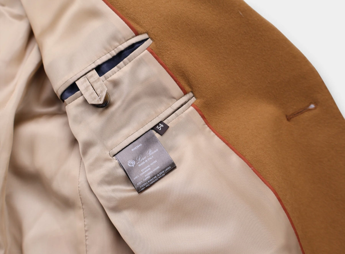 Camel Sartorial Torino Cashmere Coat
