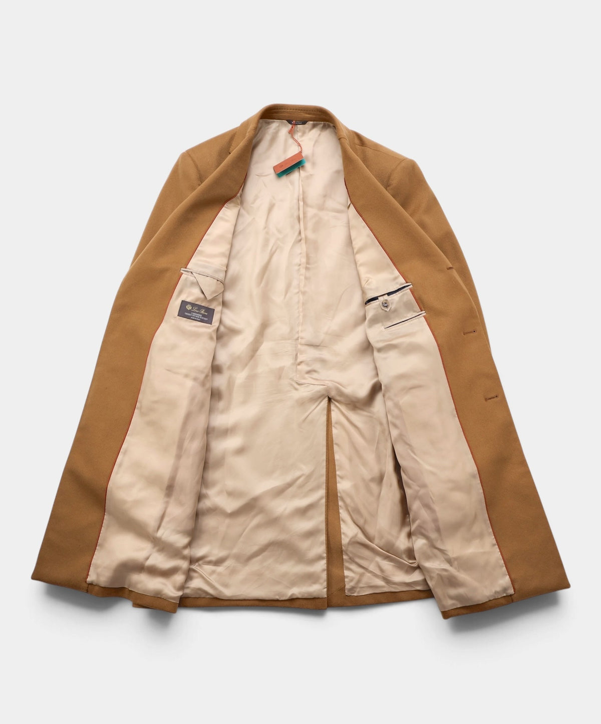 Camel Sartorial Torino Cashmere Coat