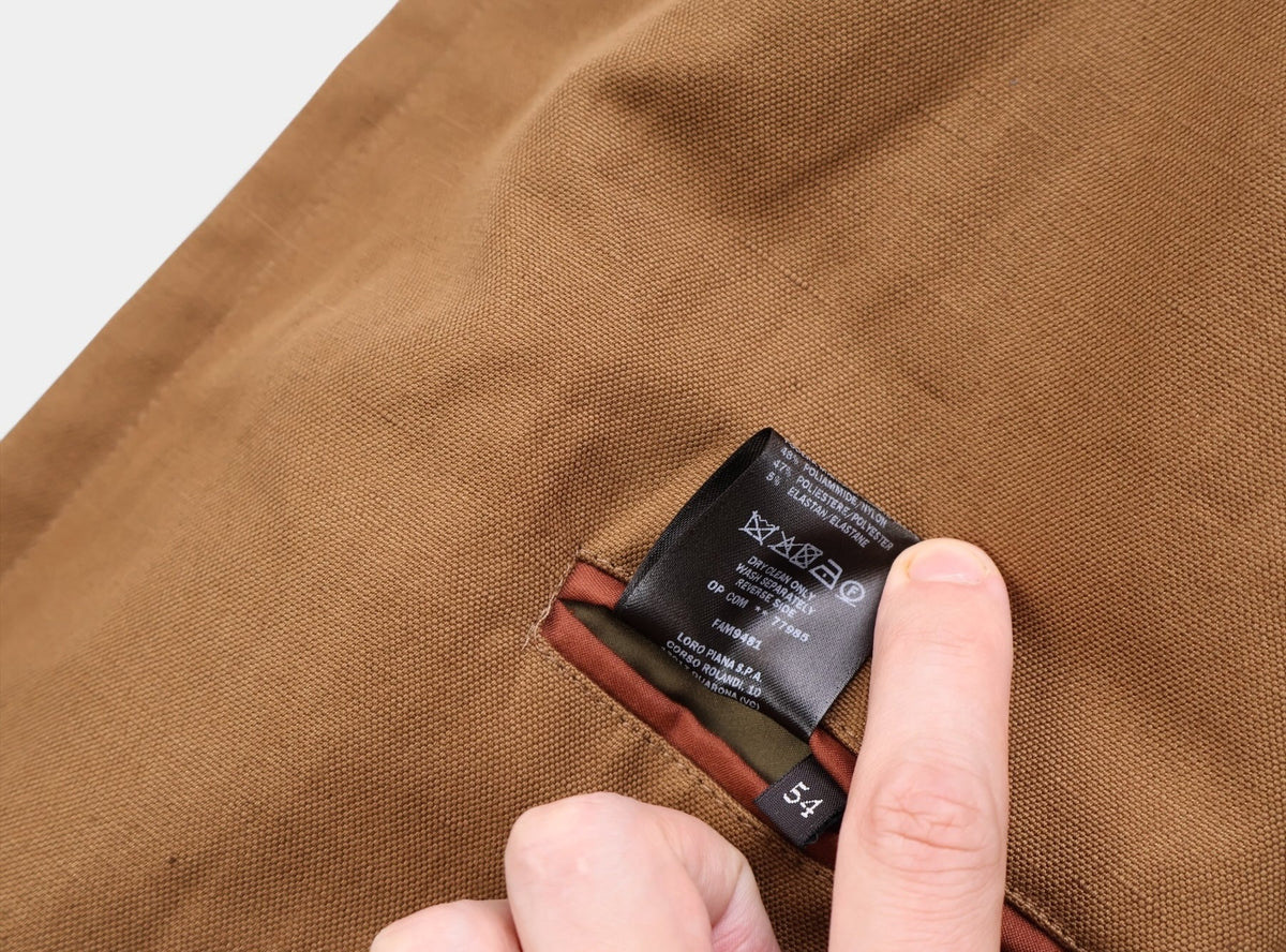 Pecan New Traveller Cotton/Linen Jacket