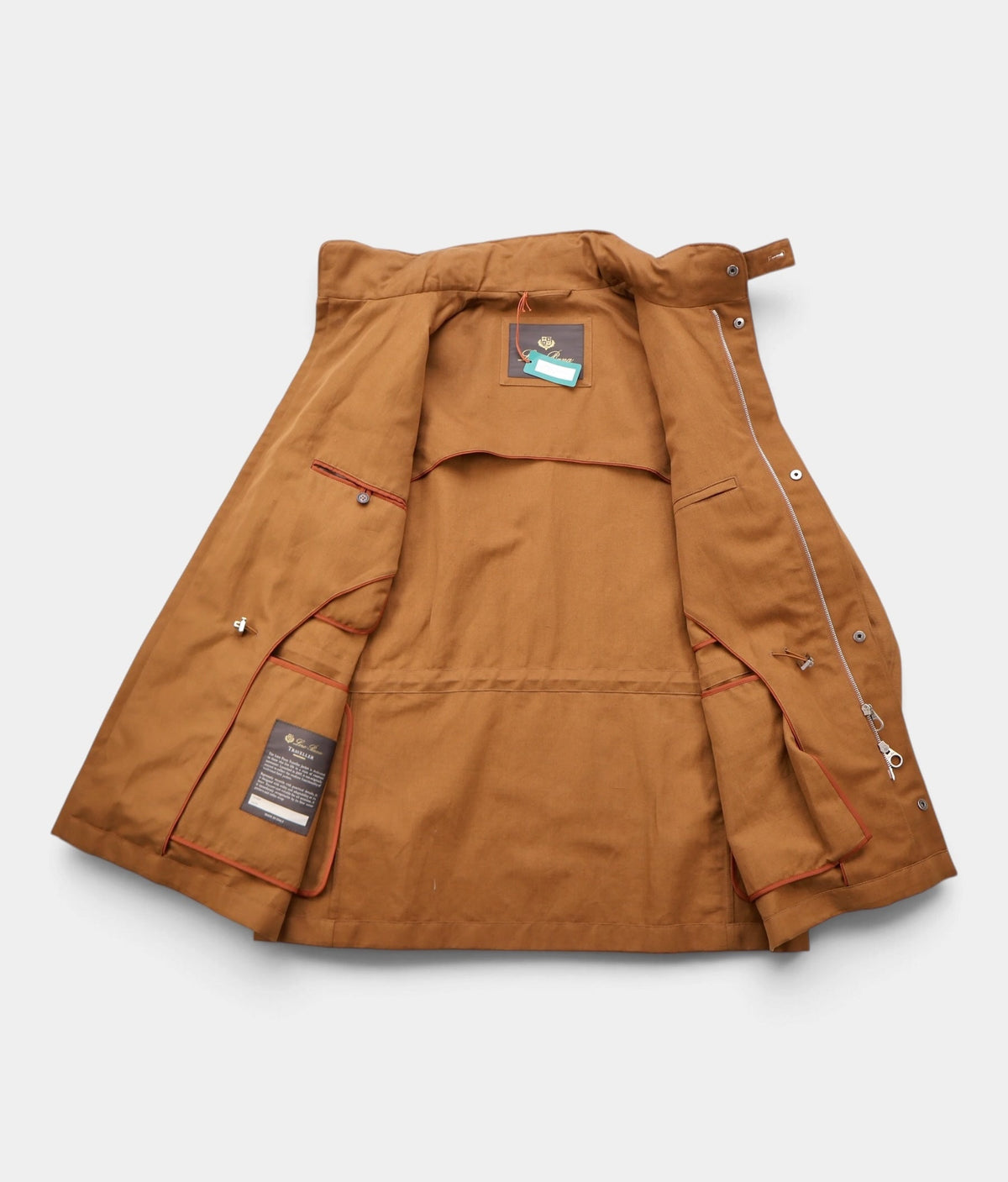 Pecan New Traveller Cotton/Linen Jacket