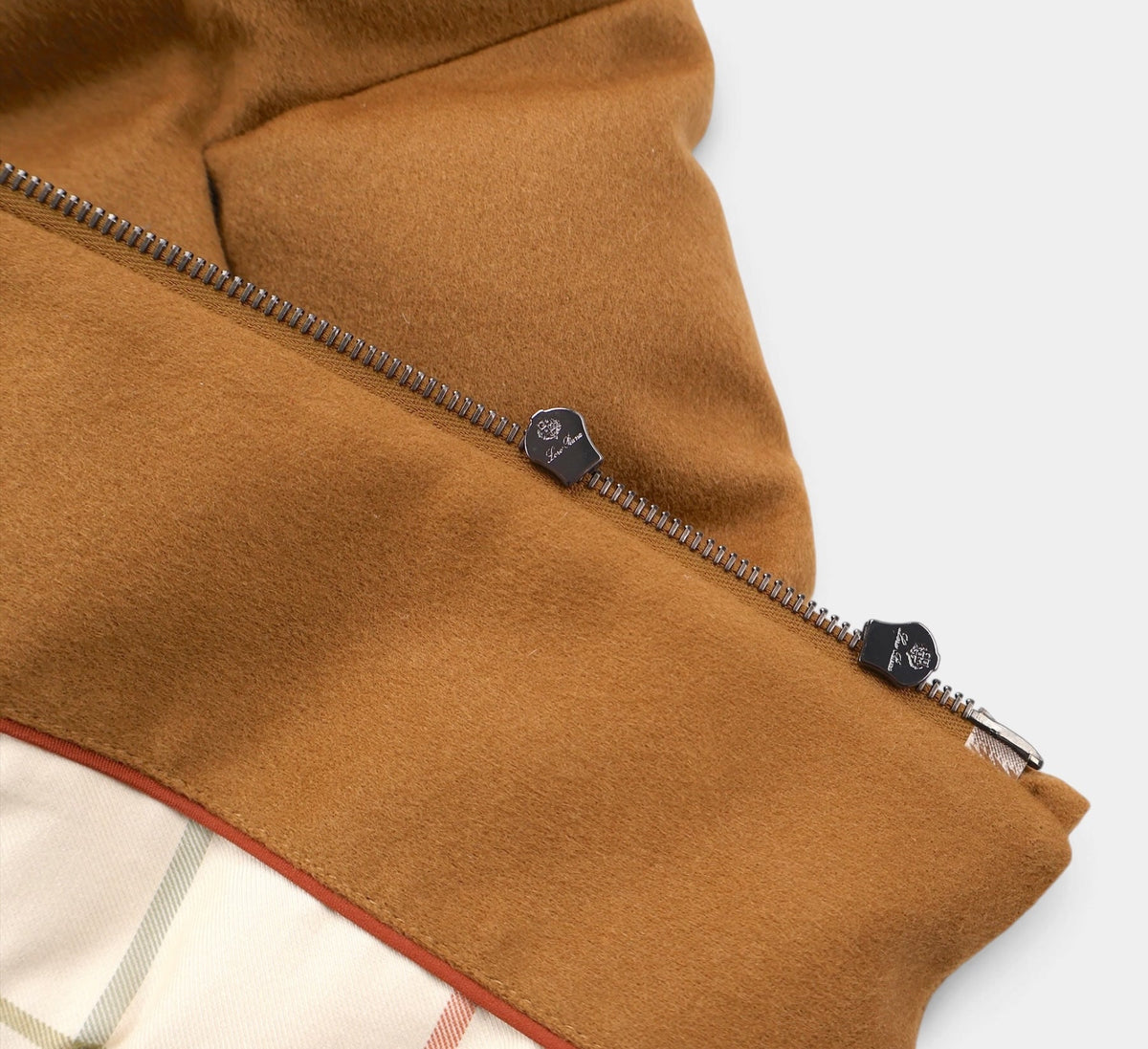 Camel Fillmore Cashmere Down Vest