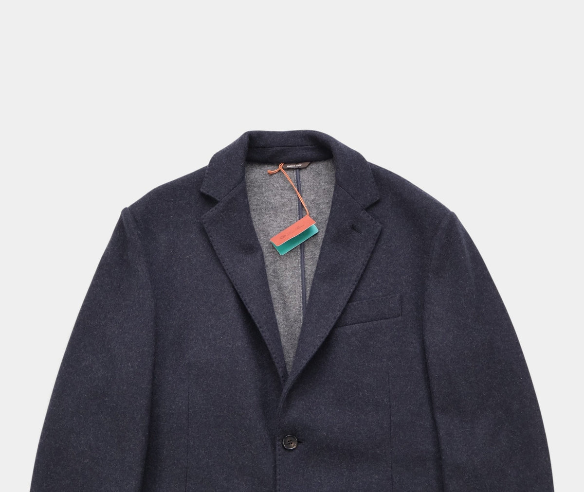 Navy Novalis Cashmere Jersey Jacket