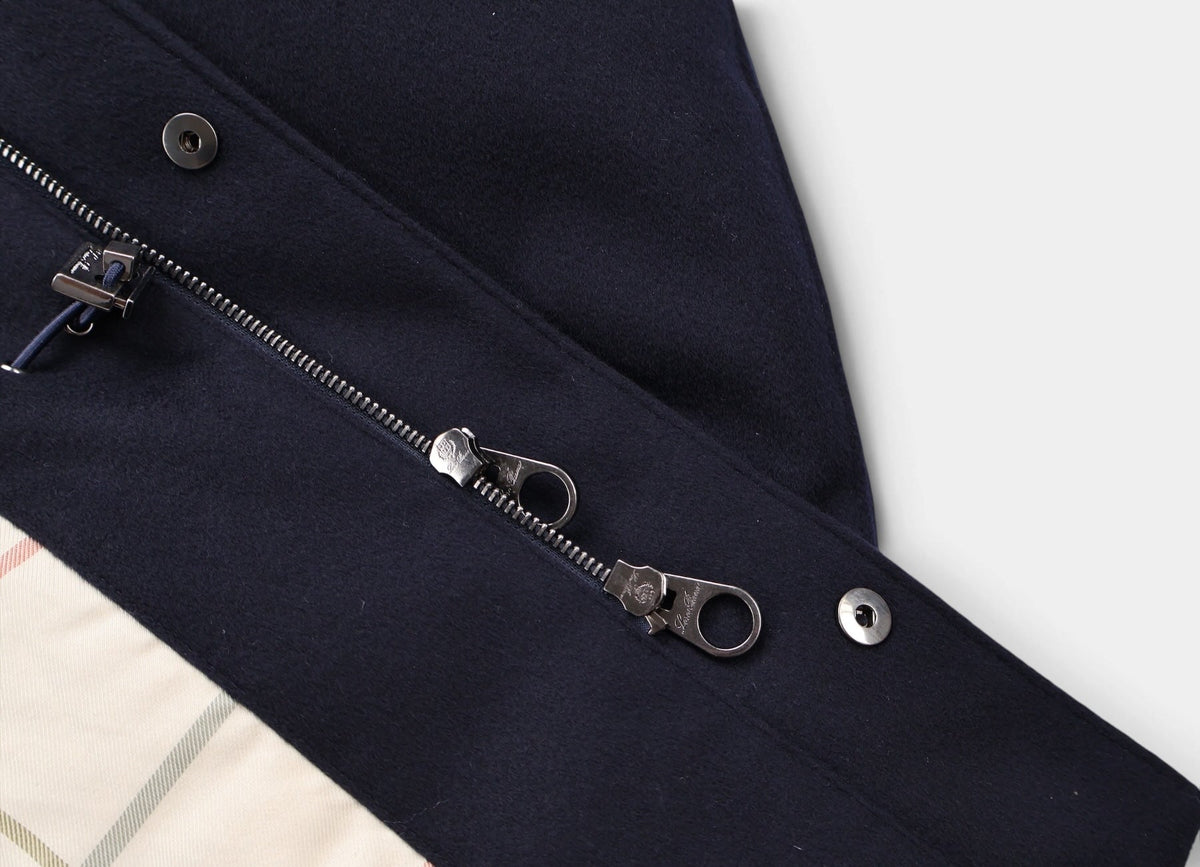 Navy Cashmere Traveller Jacket