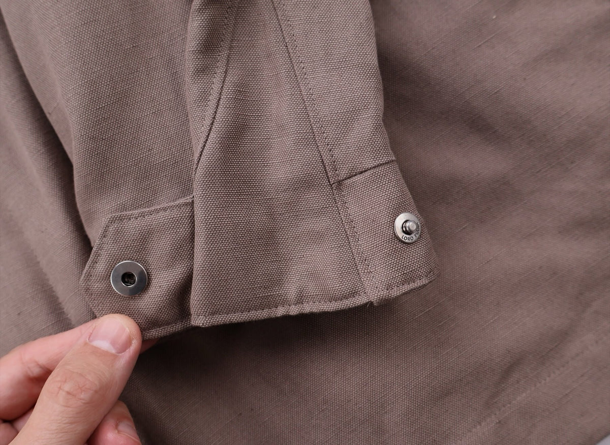 Taupe New Traveller Cotton/Linen Jacket
