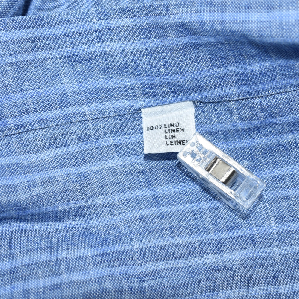 Blue Linen Striped Shirt (EU 44)