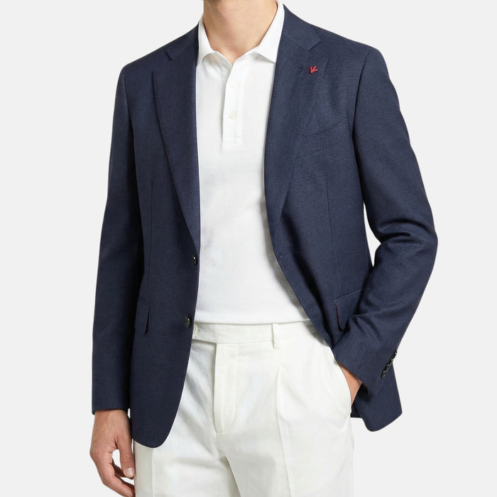 Navy Wool (120s) Blazer (EU 52)