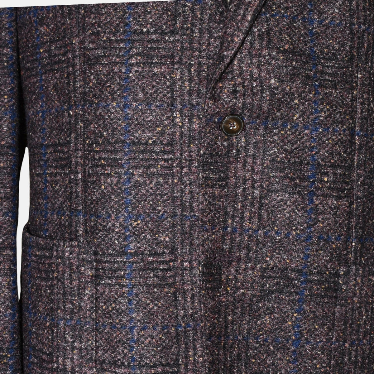 Bordeaux Check Dandy Blazer