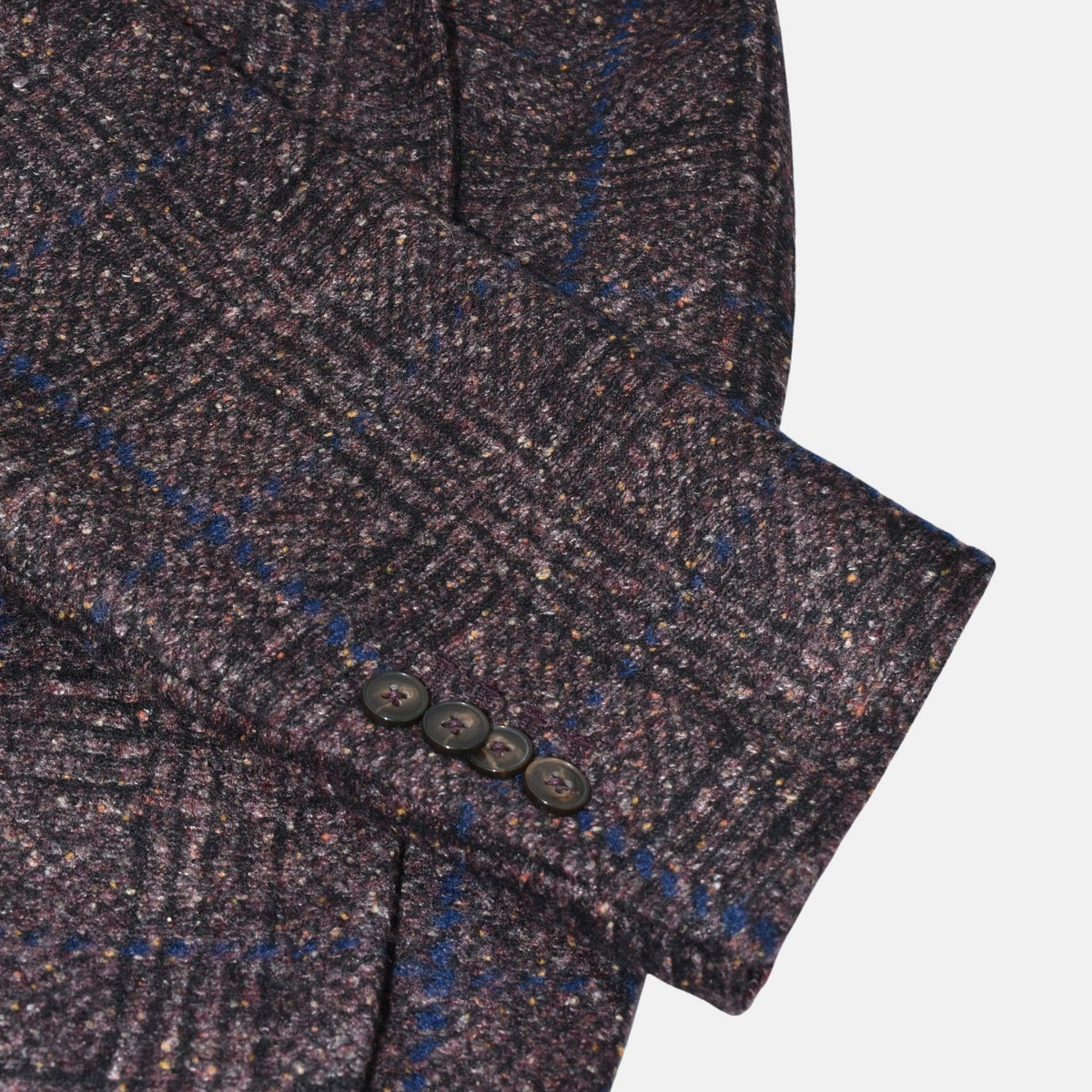 Bordeaux Check Dandy Blazer